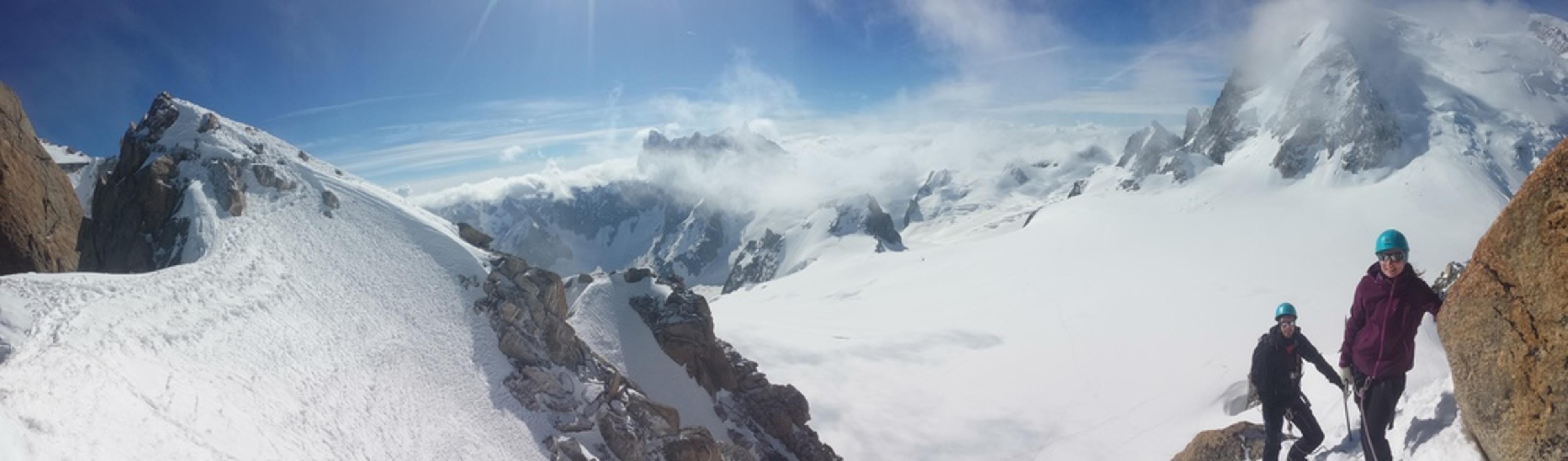 Arête des Cosmiques - Erika et Julien