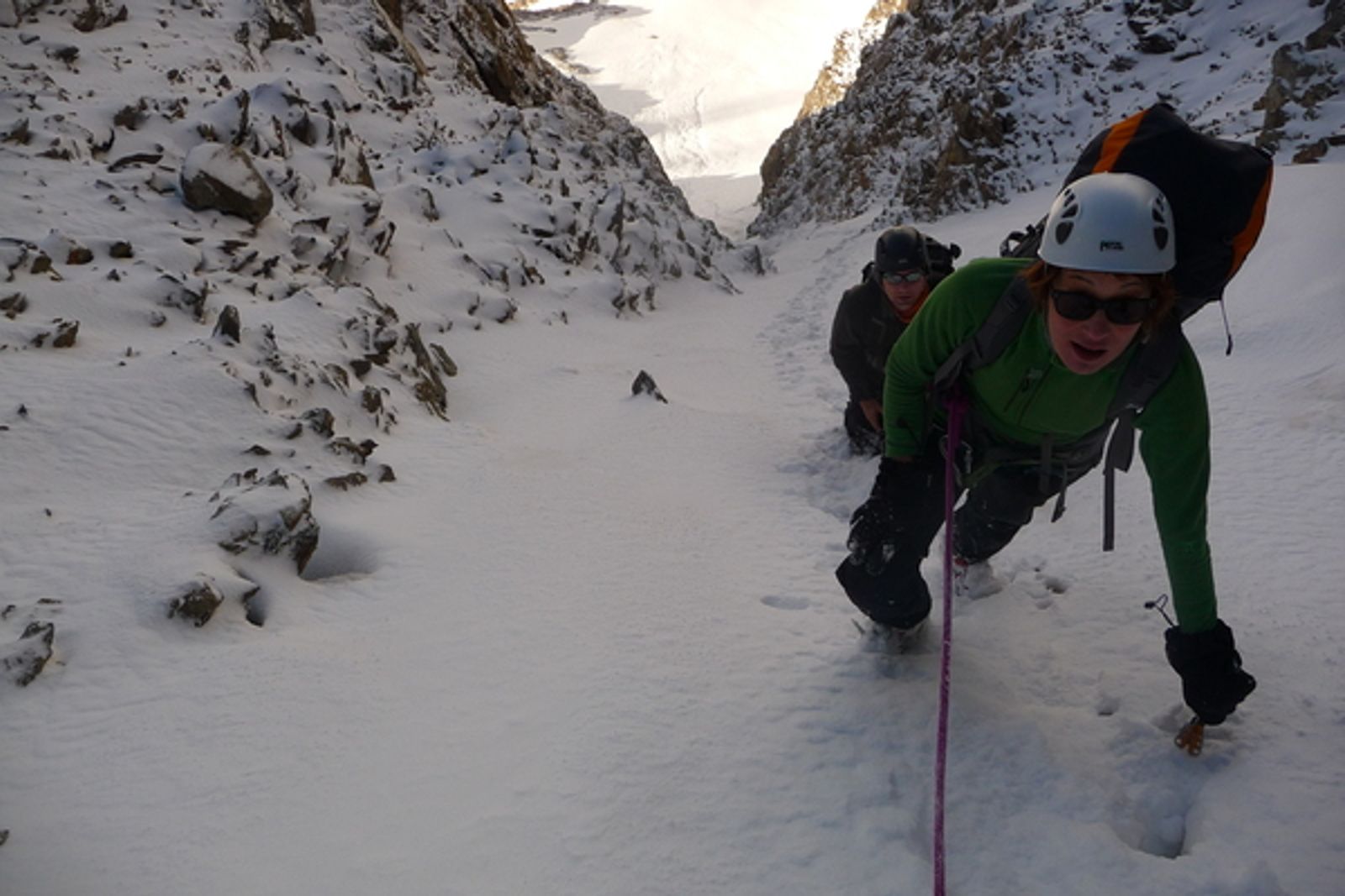 Couloir de Roche Paillon et traversée — photo 3