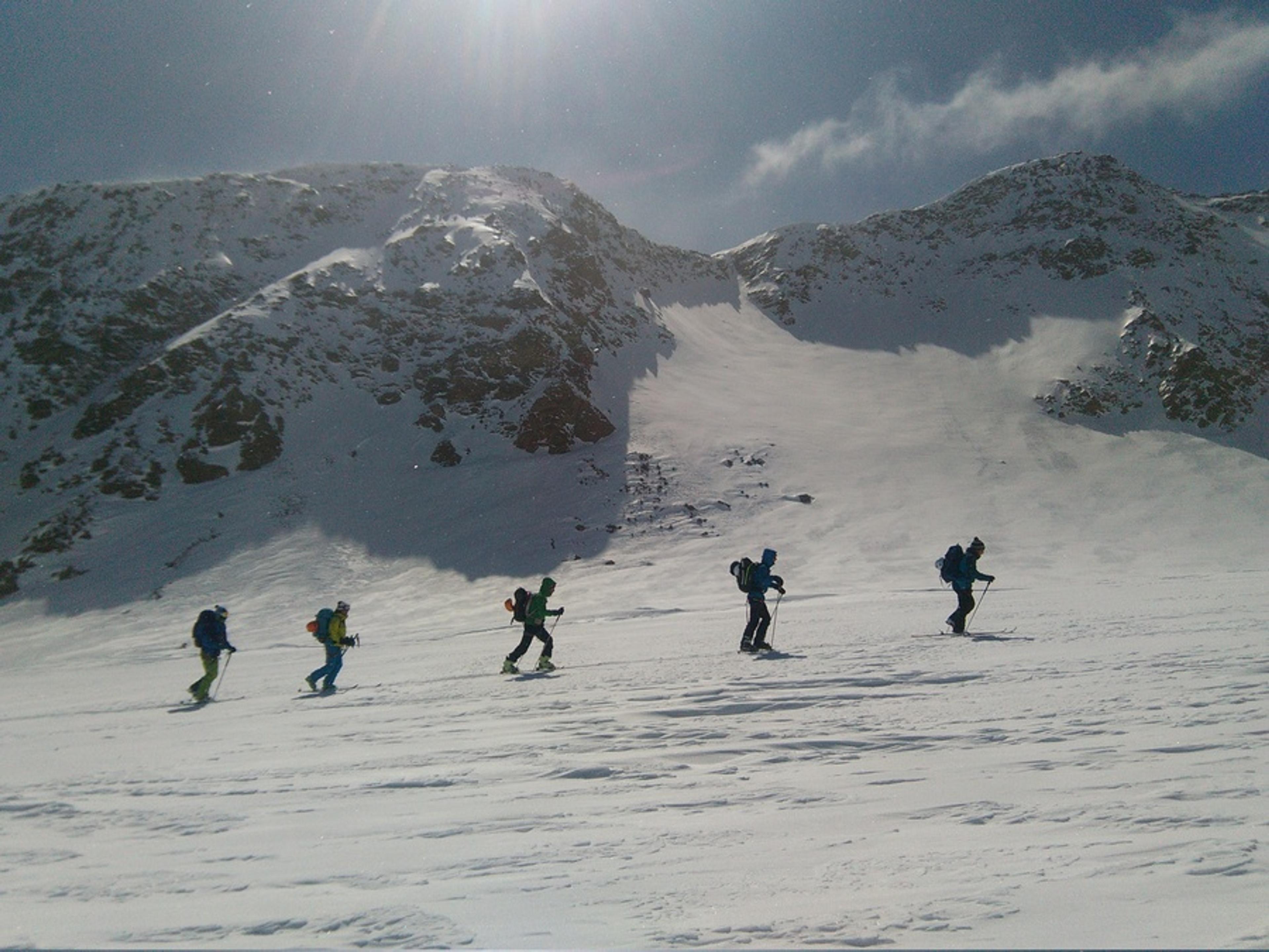 Très longue remontée vers Casatti