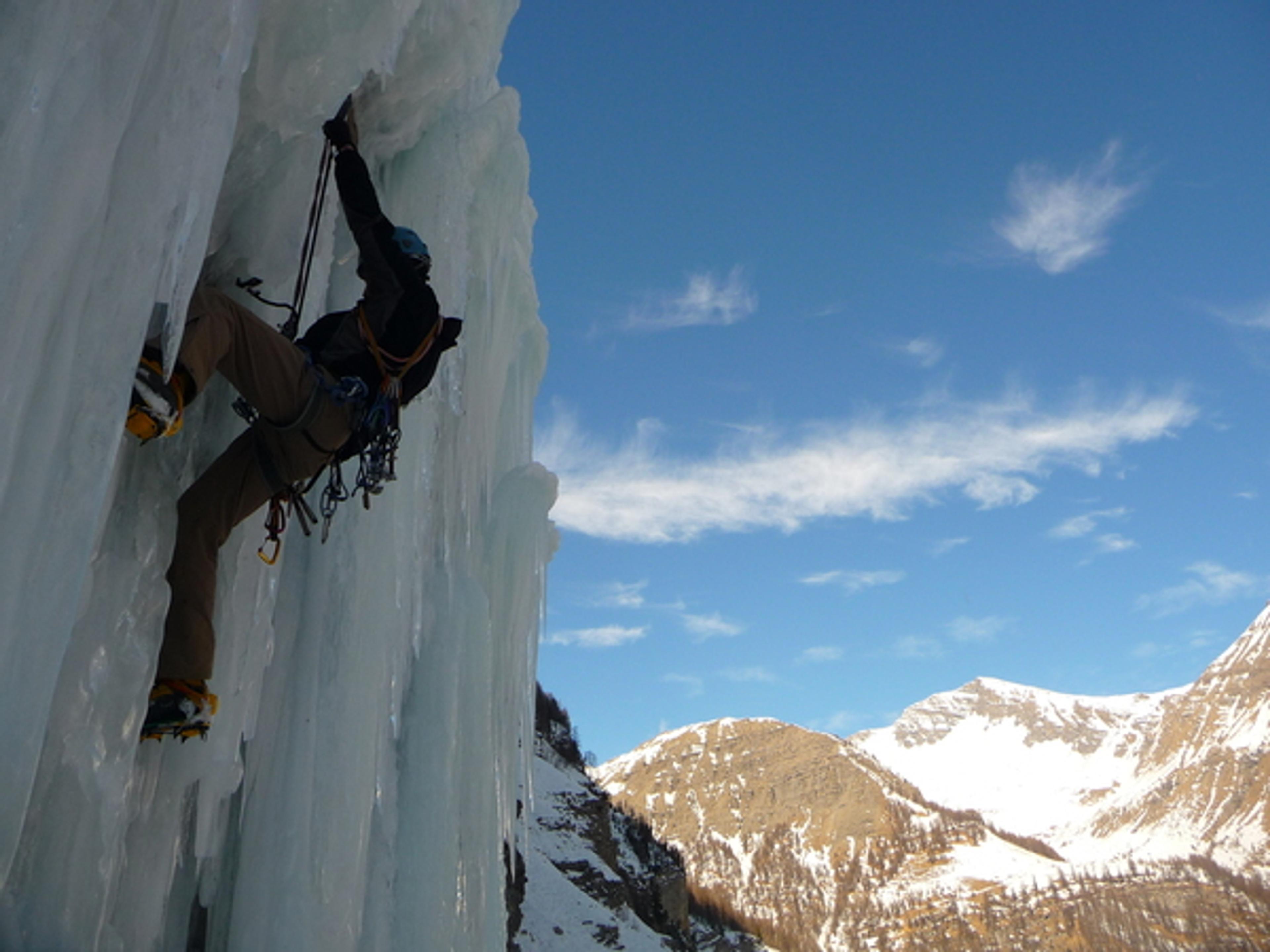 Rappelle toi que tu es un homme - Surplomb de glace en L2
