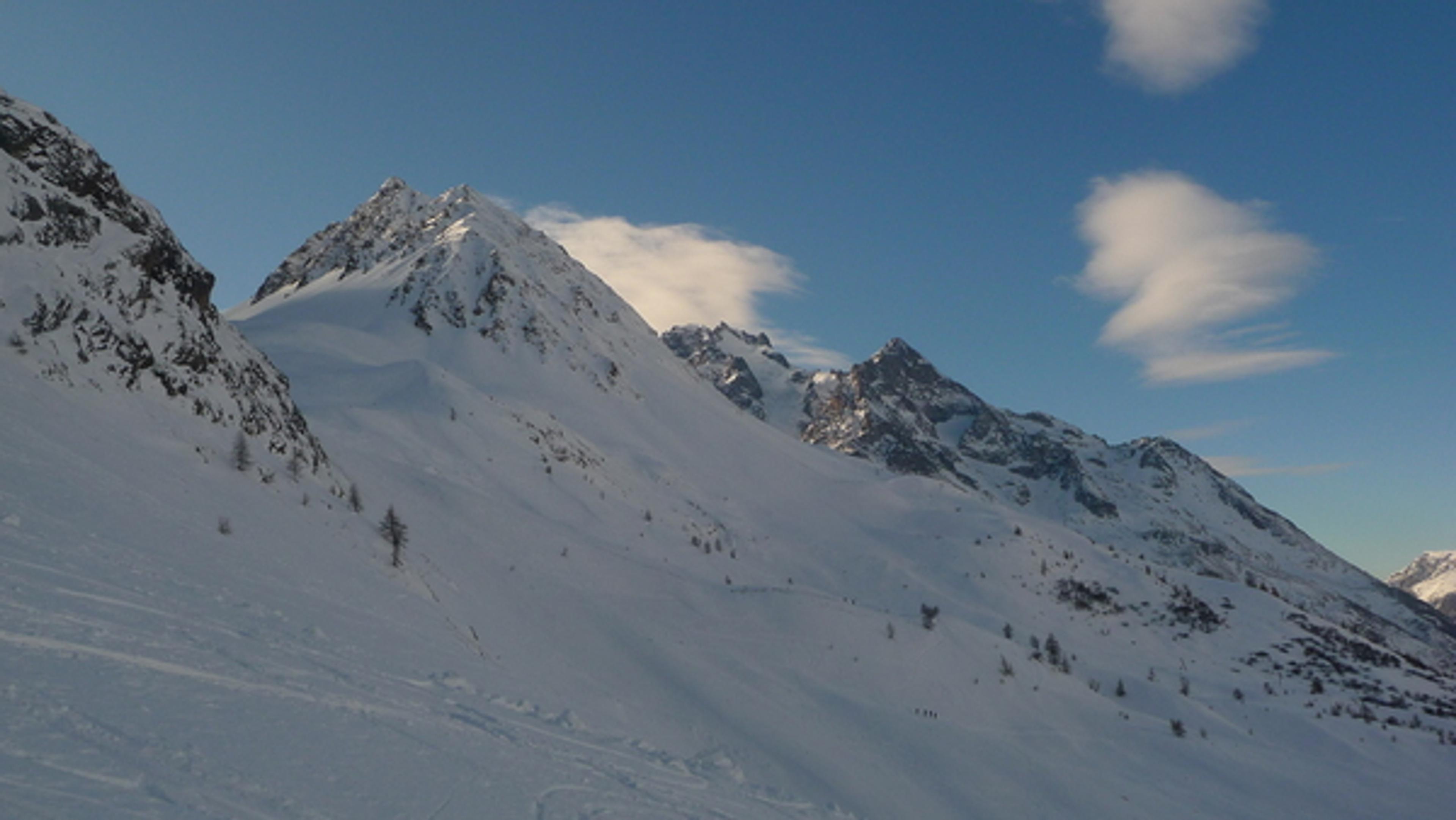 Ski - Combeynot - Sous les yeux de la Reine Meije