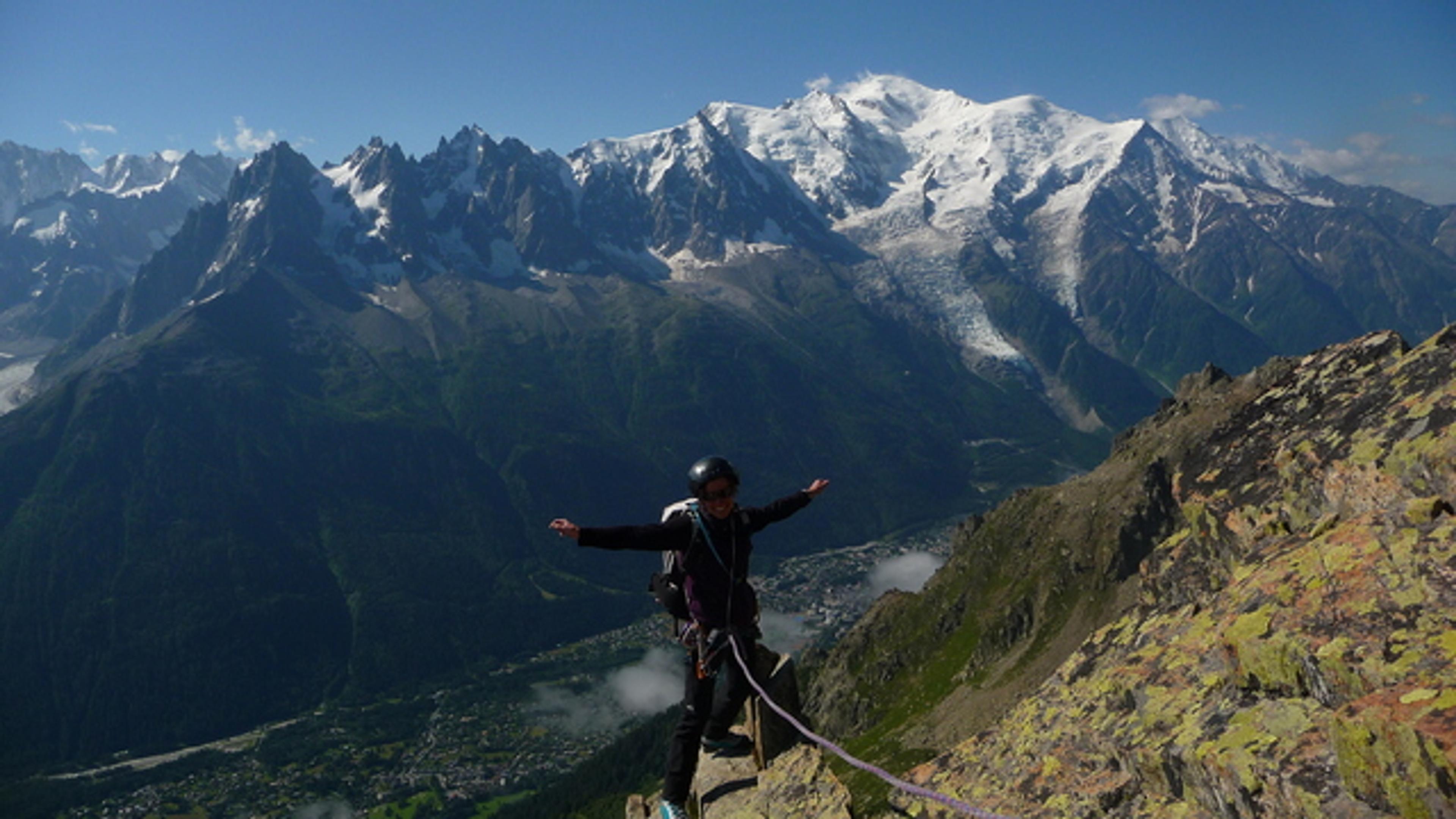 Aiguille Index - Comme décor, y a pire!