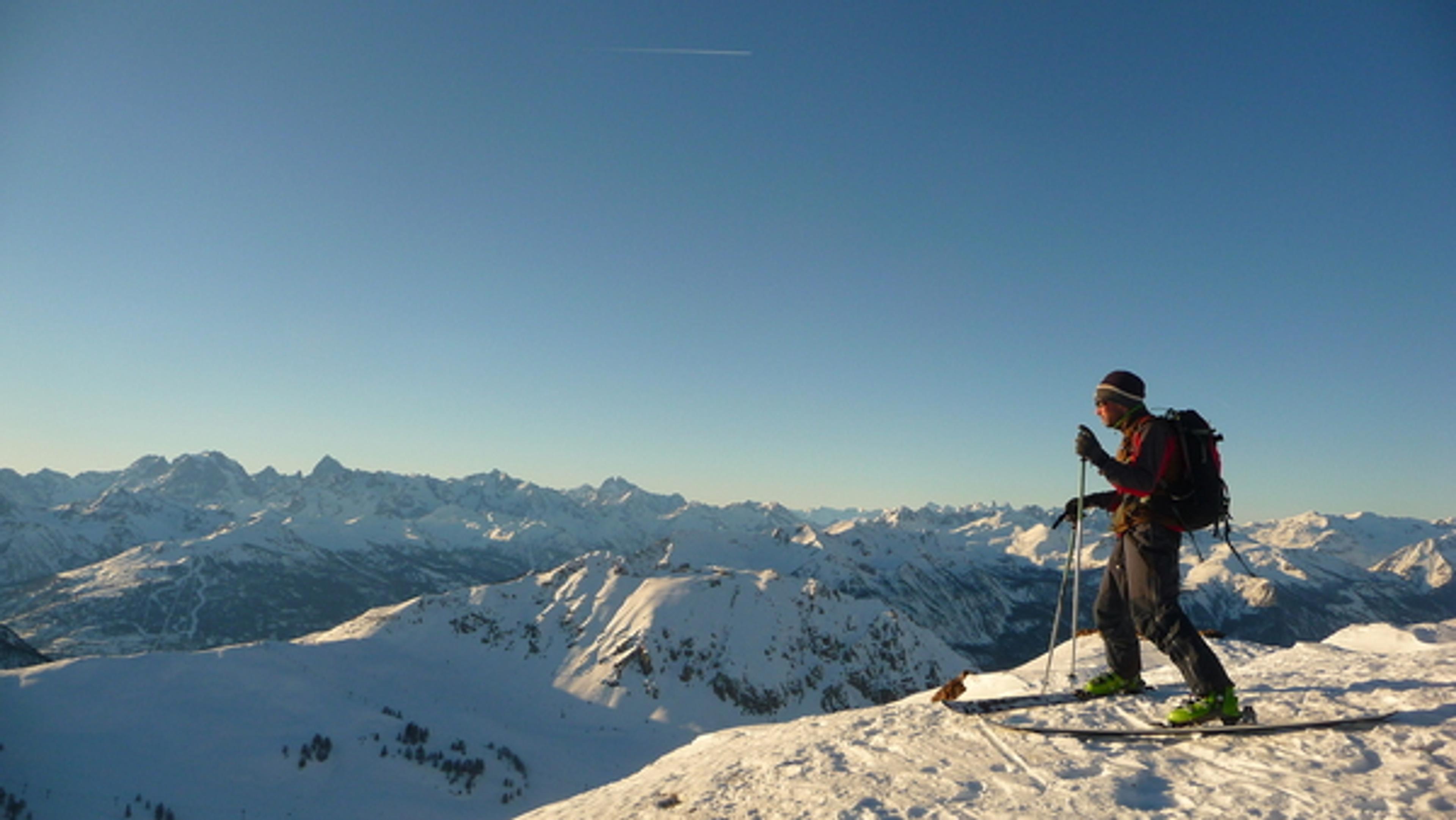 Ski - Chenaillet - Paysage banal, pas de quoi s'emballer