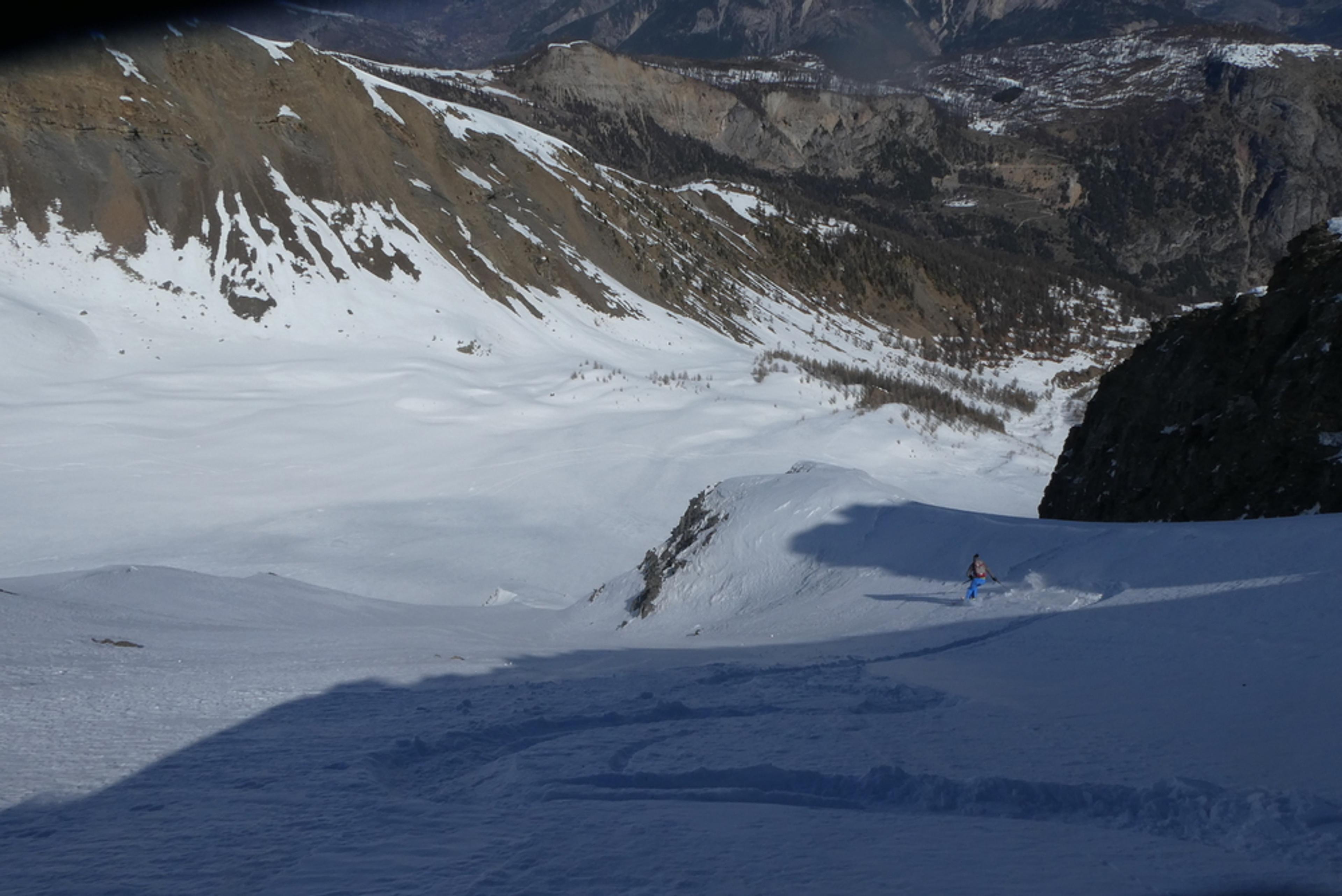 Torrent de l'Alpet - Couloir vers le Crouzet