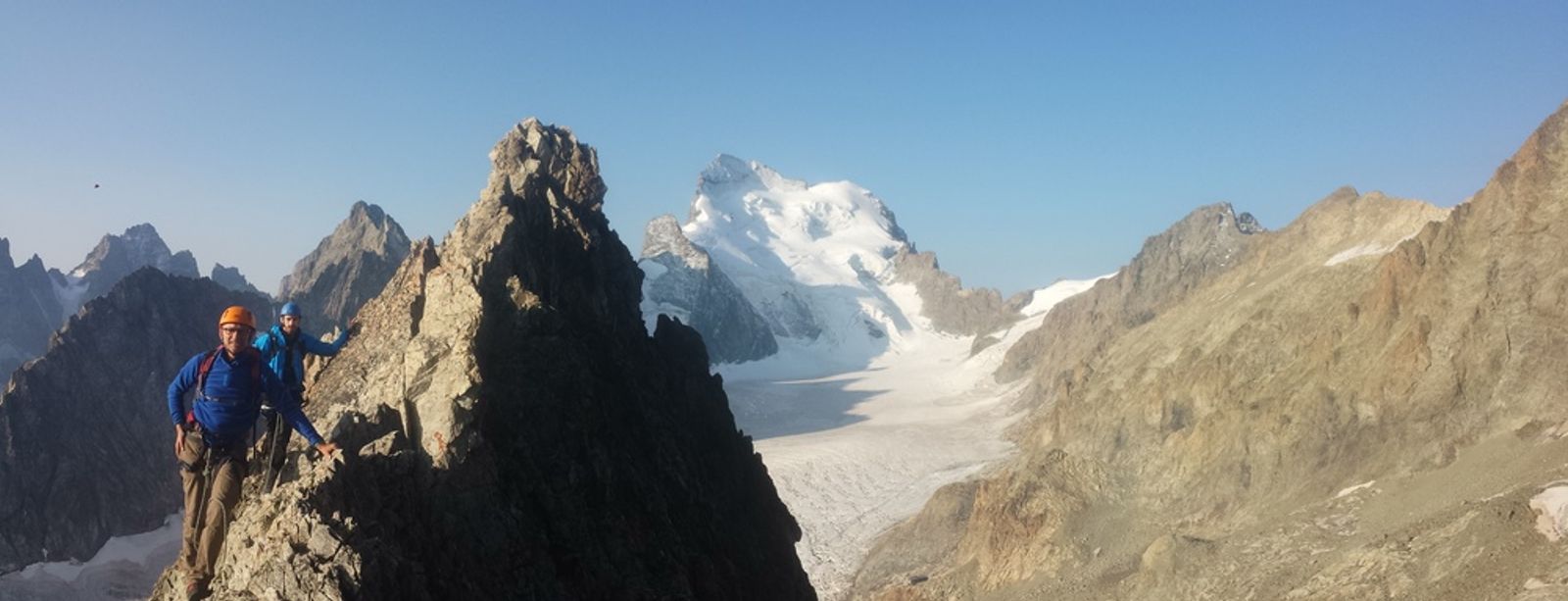 Stage initiation 5 jours- Arête sud Glacier Blanc - Panorama