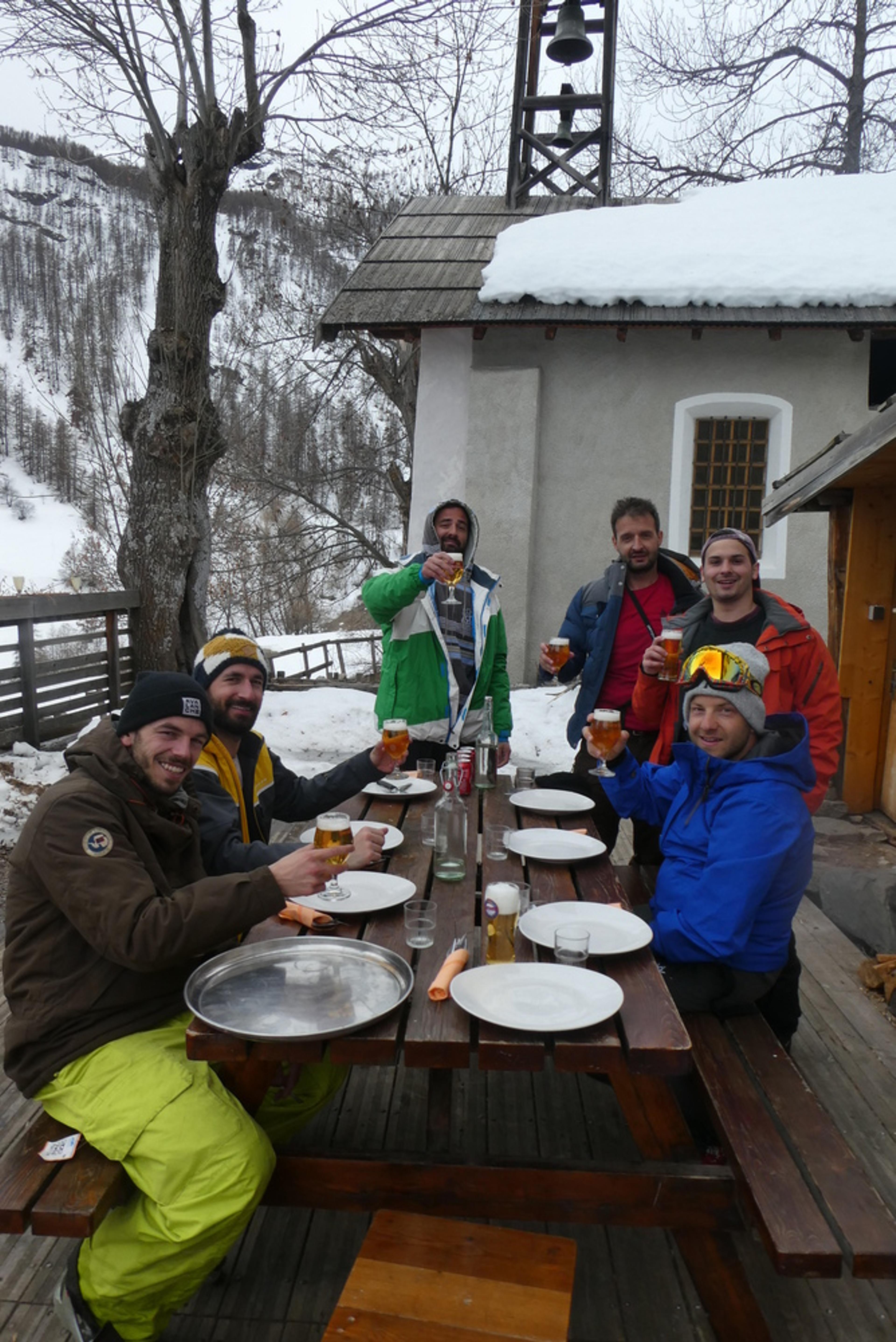 Week-end ski Dormillouse - Un finish comme il se doit!