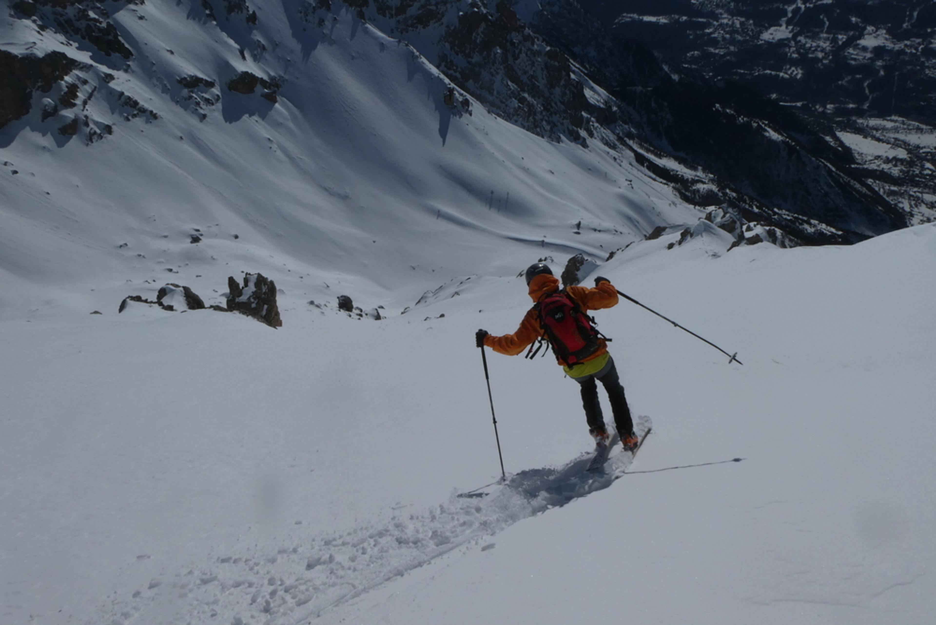 Stage freerando – Serre Chevalier – Traversée Montbrison – Descente versant Vallouise