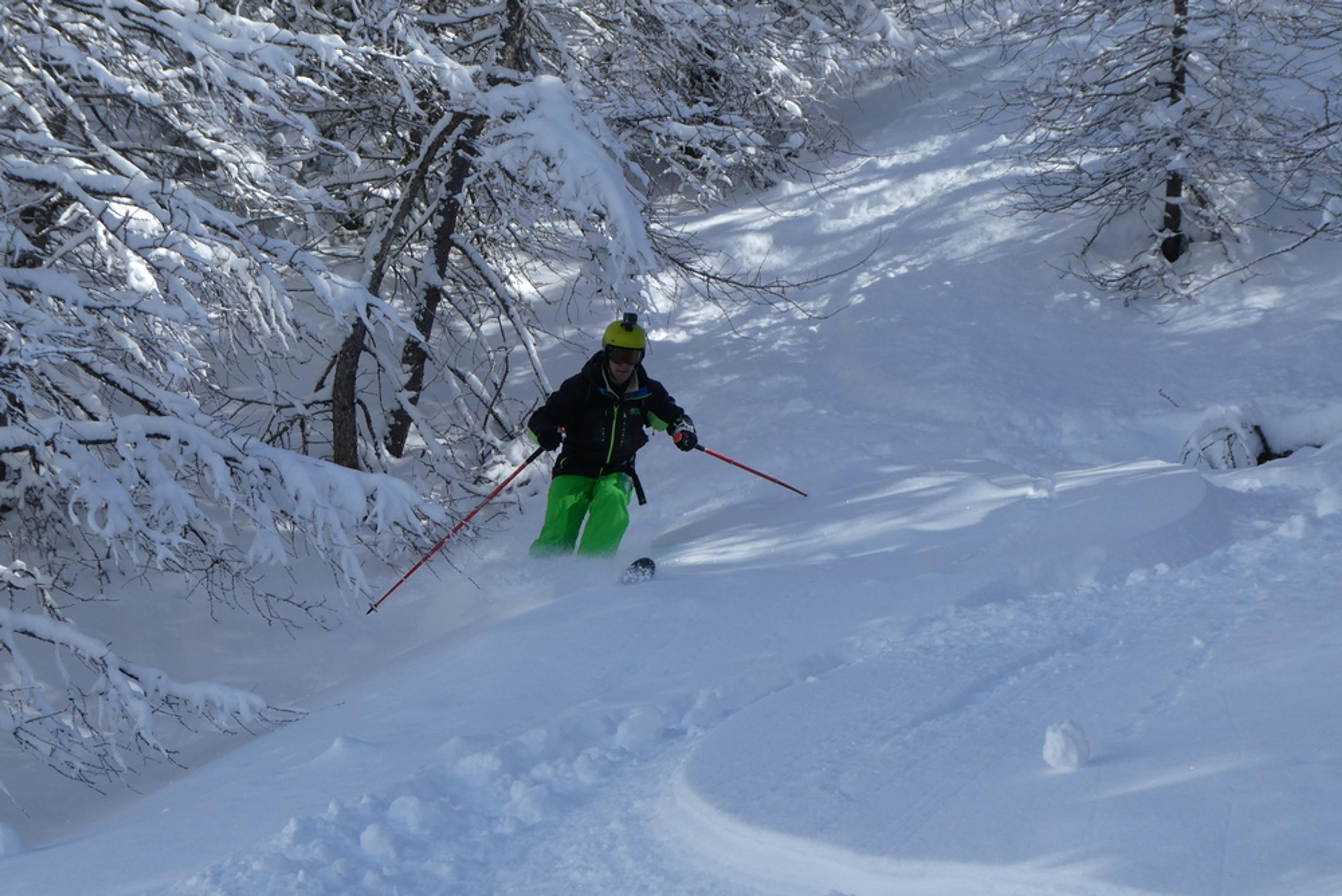 Ski randonnée les Orres - Pas mal pour un début