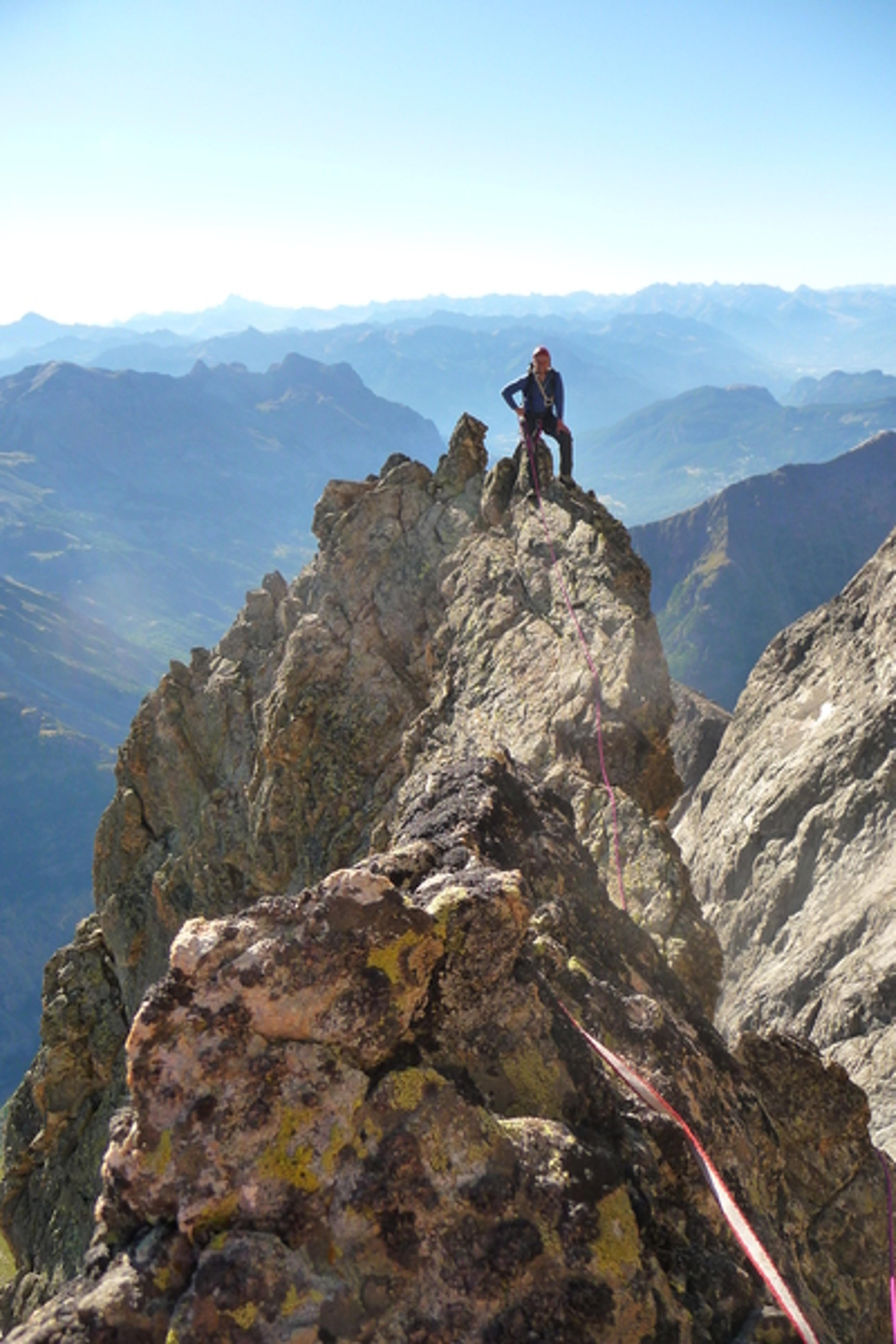Pilier Kelle - Pelvoux - La belle petite arête que voilà!