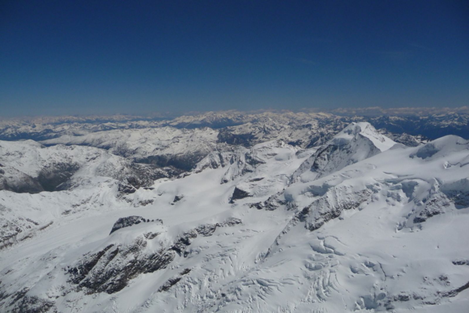 Piz Bernina - Vue vers l'Est