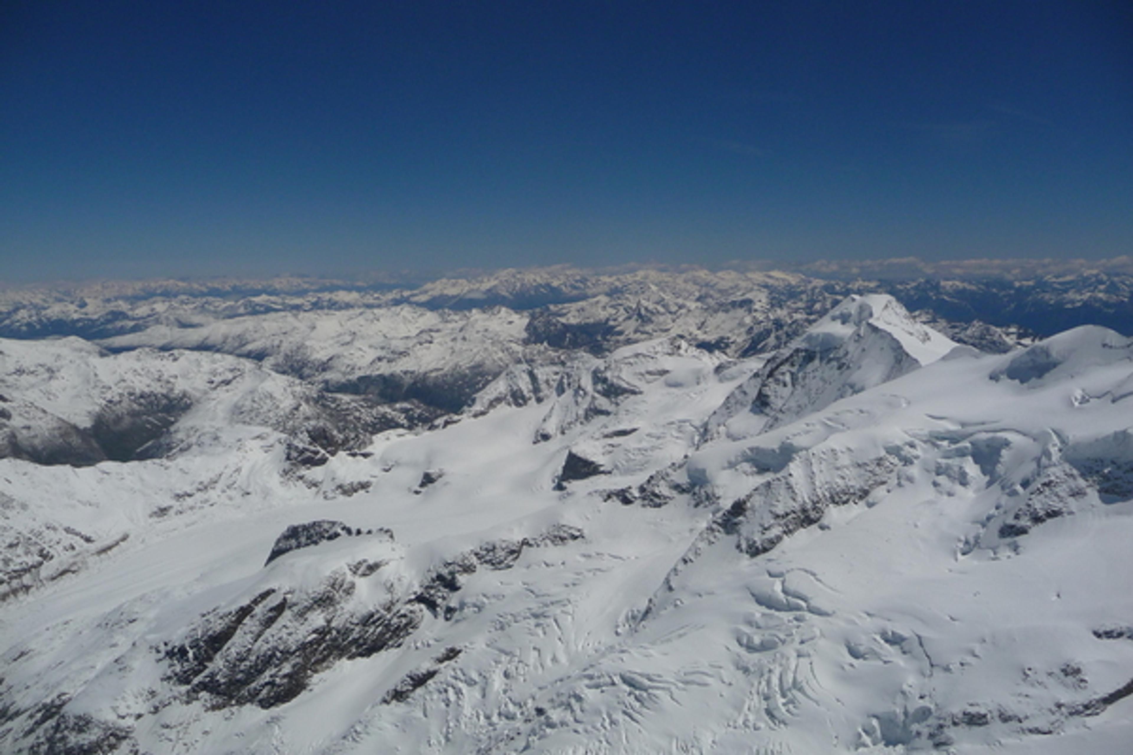 Piz Bernina - Vue vers l'Est