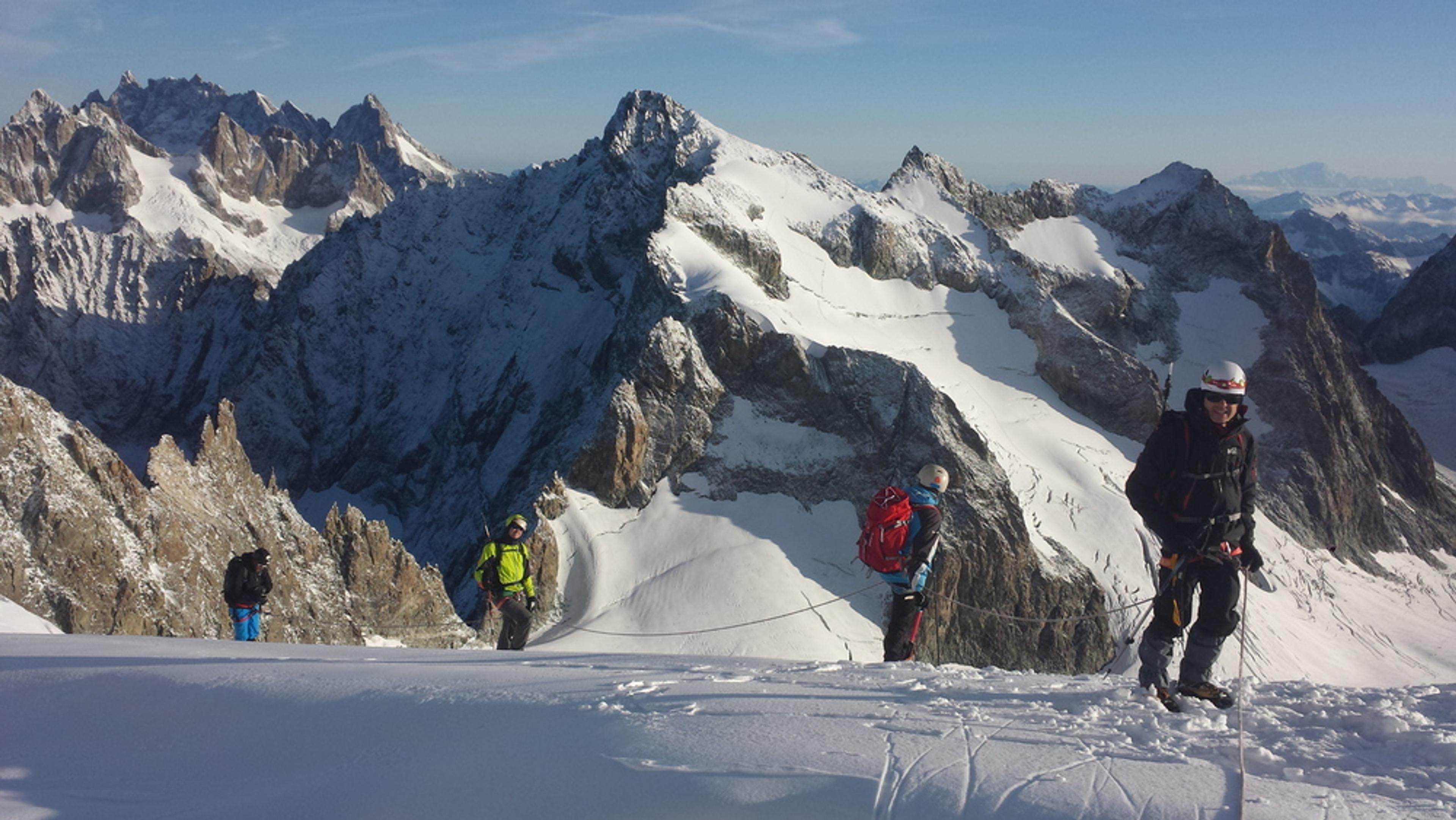 Dôme des Ecrins - Devant la Roche Faurio