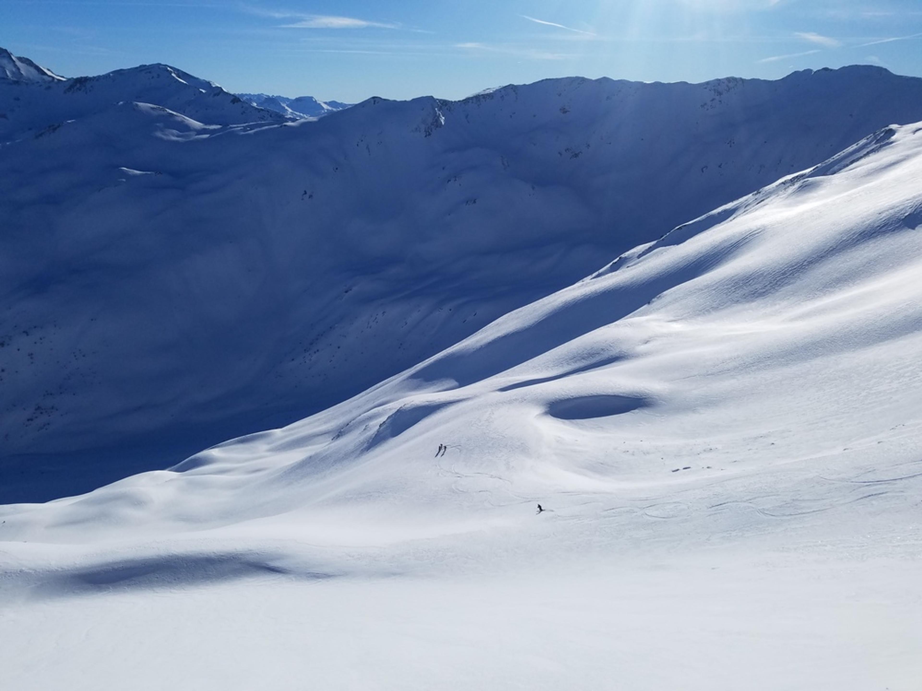 Freerando Les Orres – Descente sur le Grand Vallon