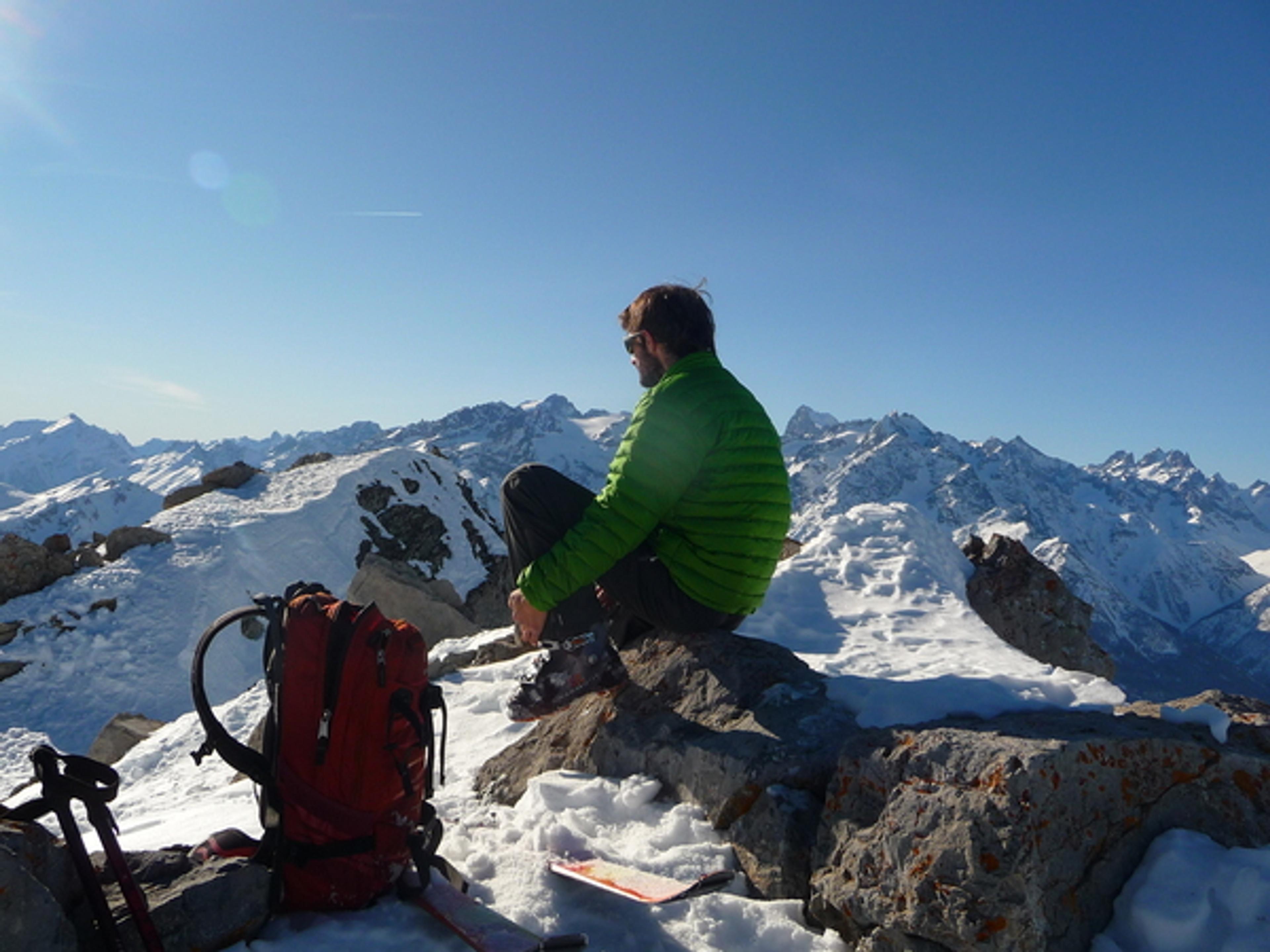 Grand Aréa - Au sommet, longue contemplation