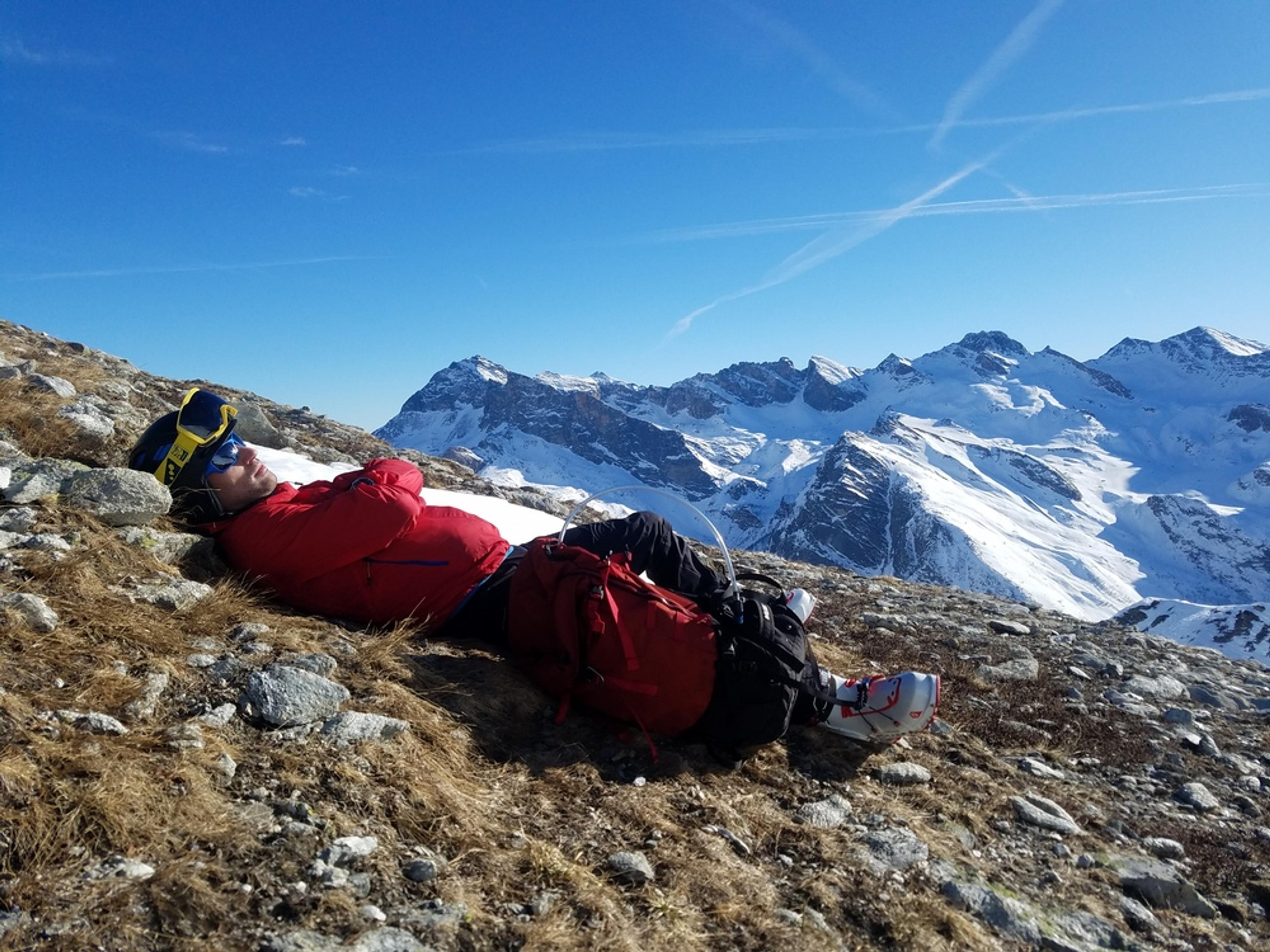 Raid Ski – Monté Vigna – Patience, neige en cours de moquetisation