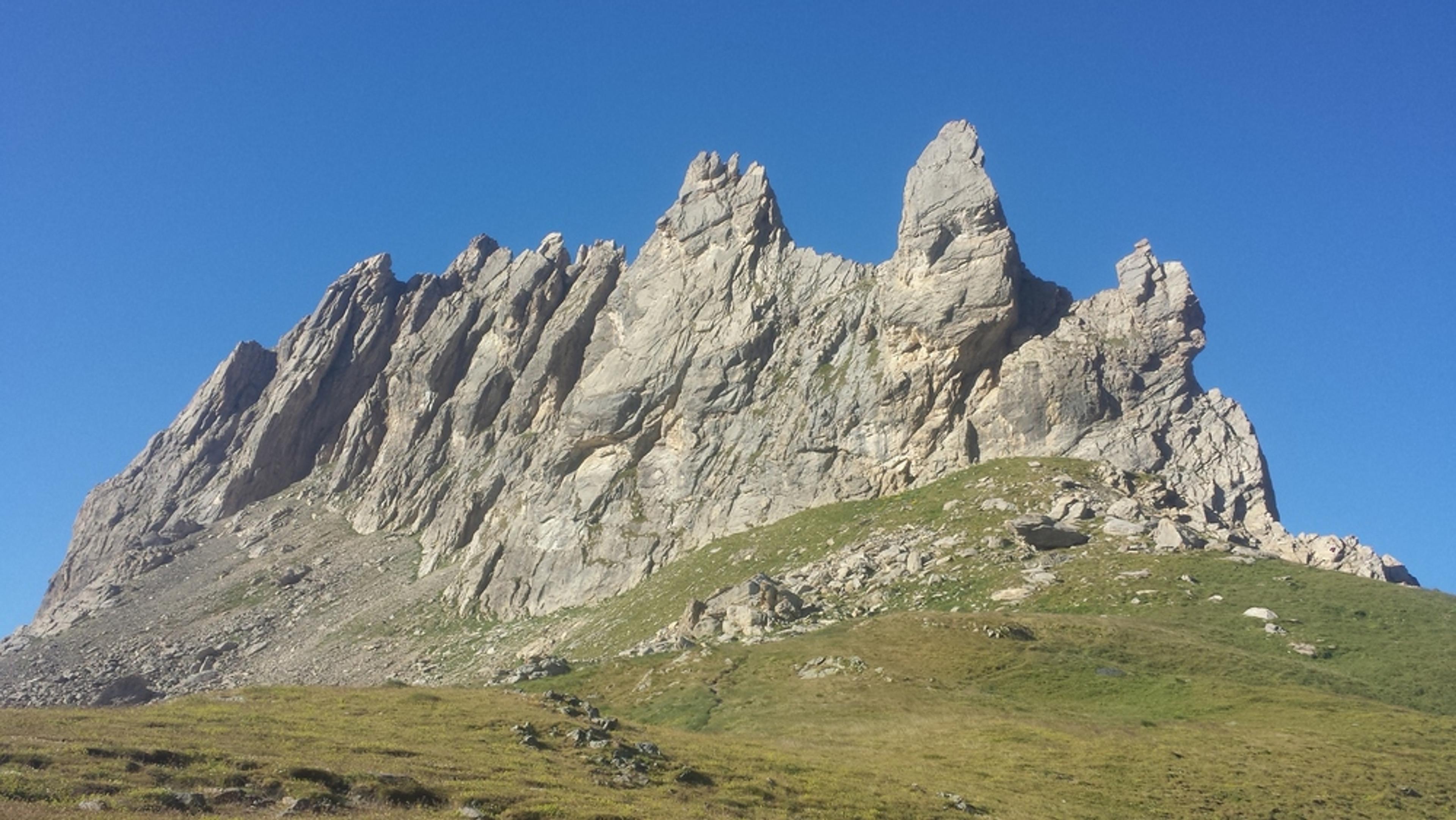 Arêtes de la Bruyère - Stegosauric ridge