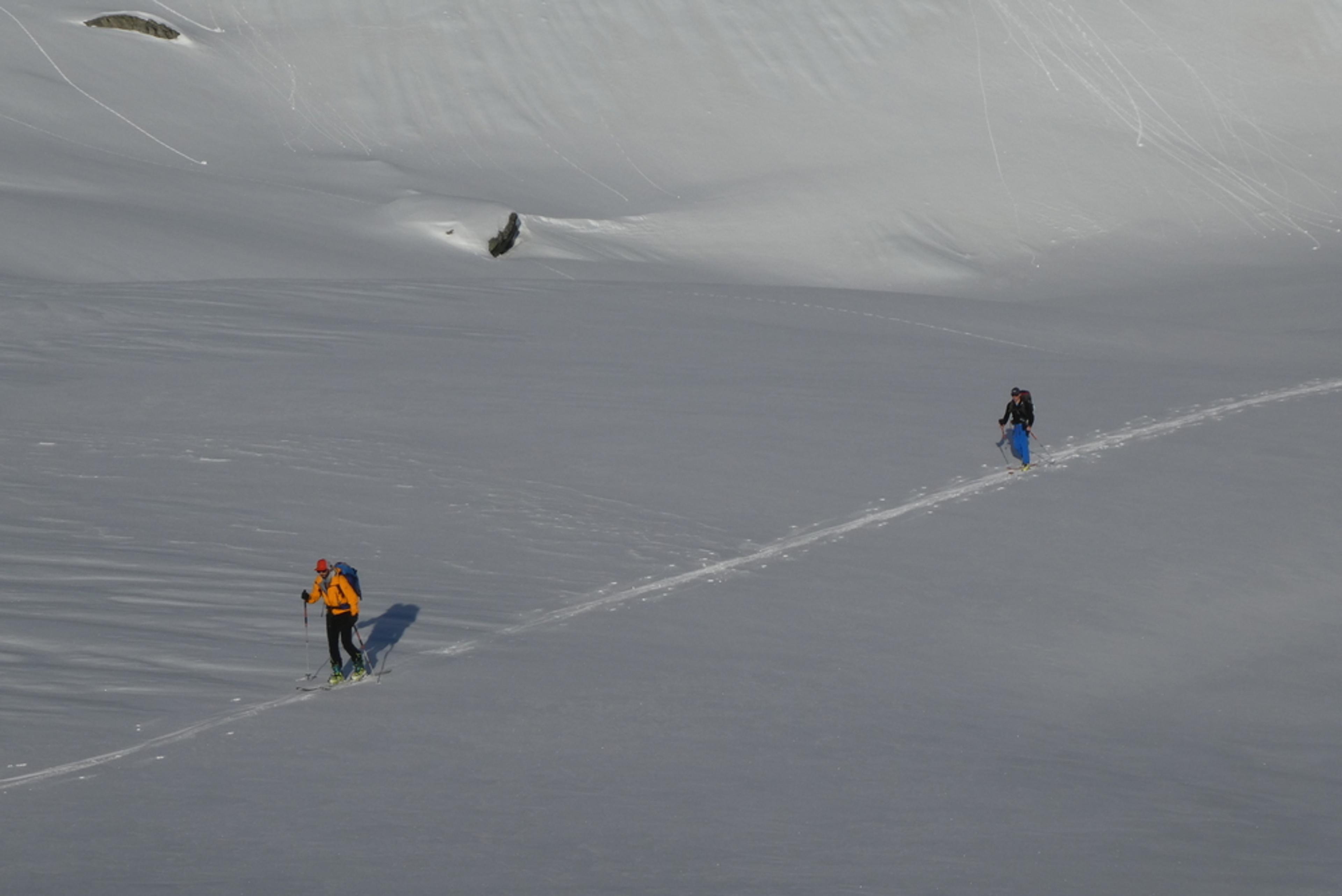 Raid vanoise – Combe du ravin noir – Lac de la Partie