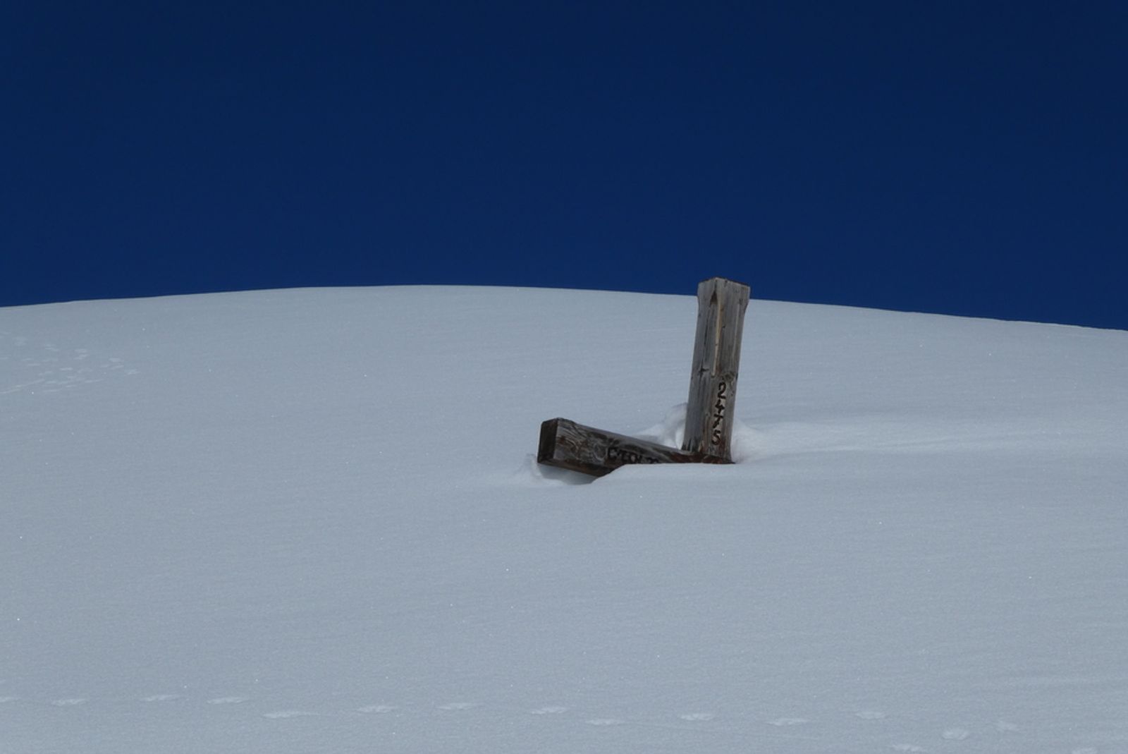 Couloir nord Rouya - Salle temps pour les croix