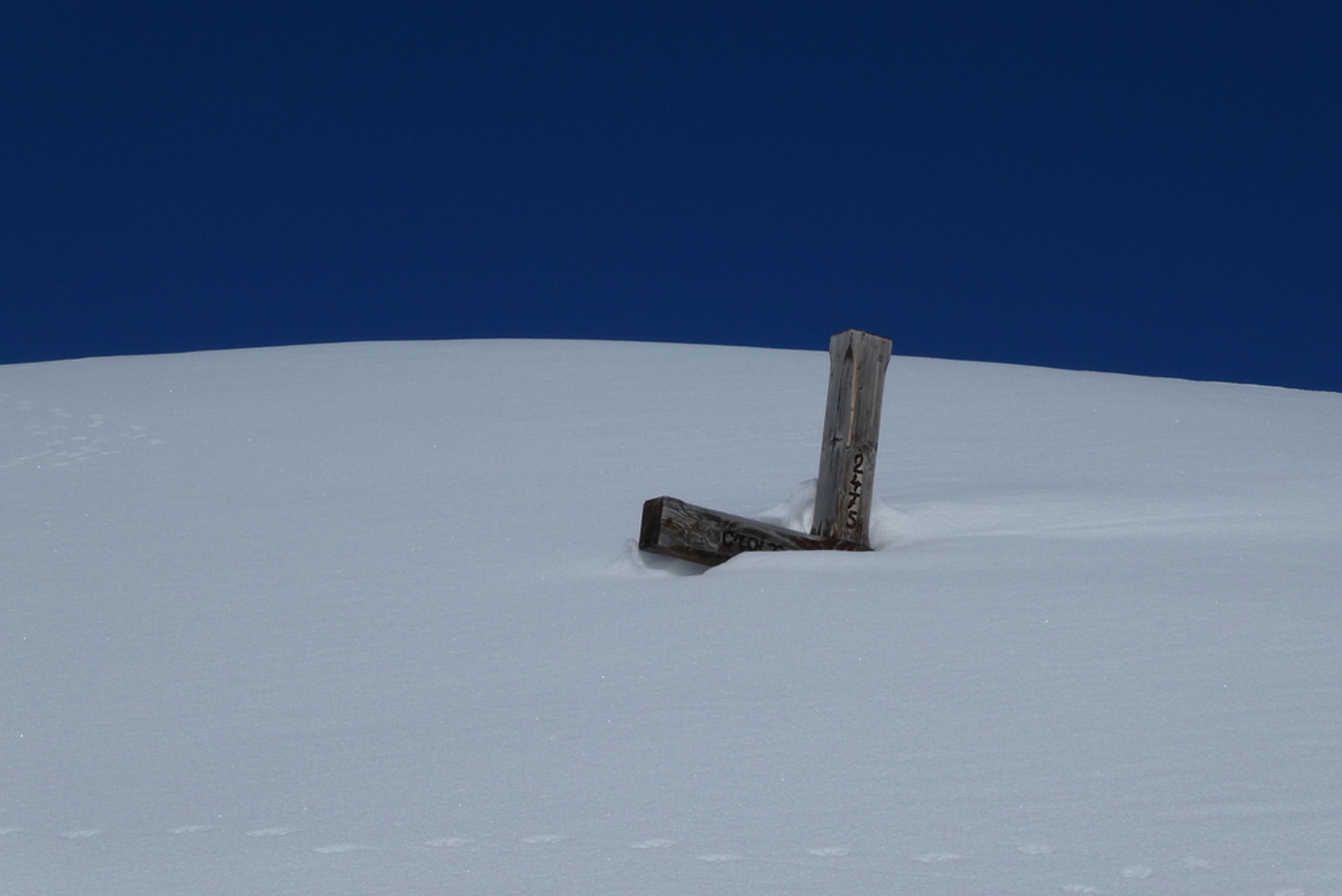 Couloir nord Rouya - Salle temps pour les croix