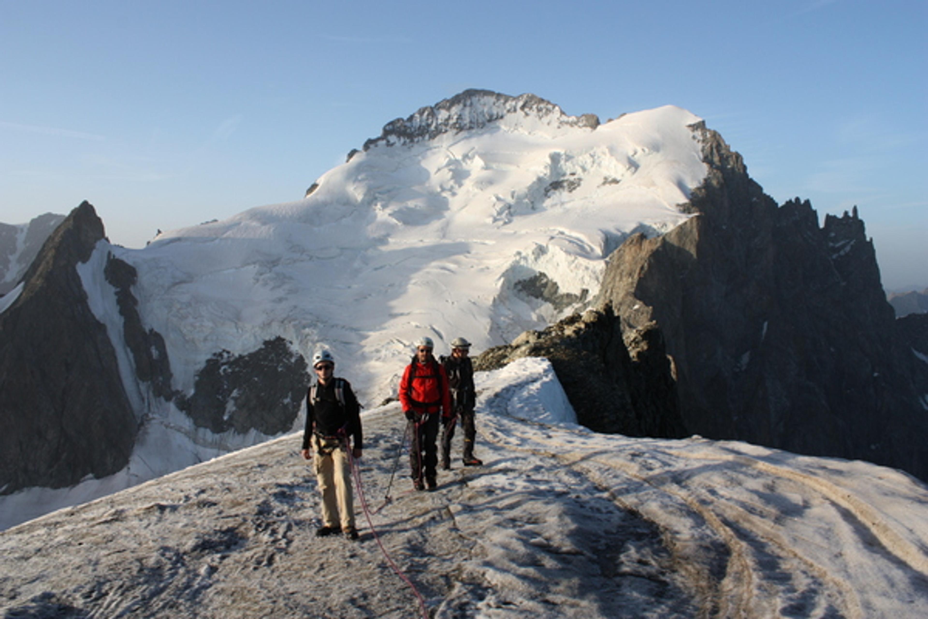 Roche Faurio - Avant la section rocheuse du haut