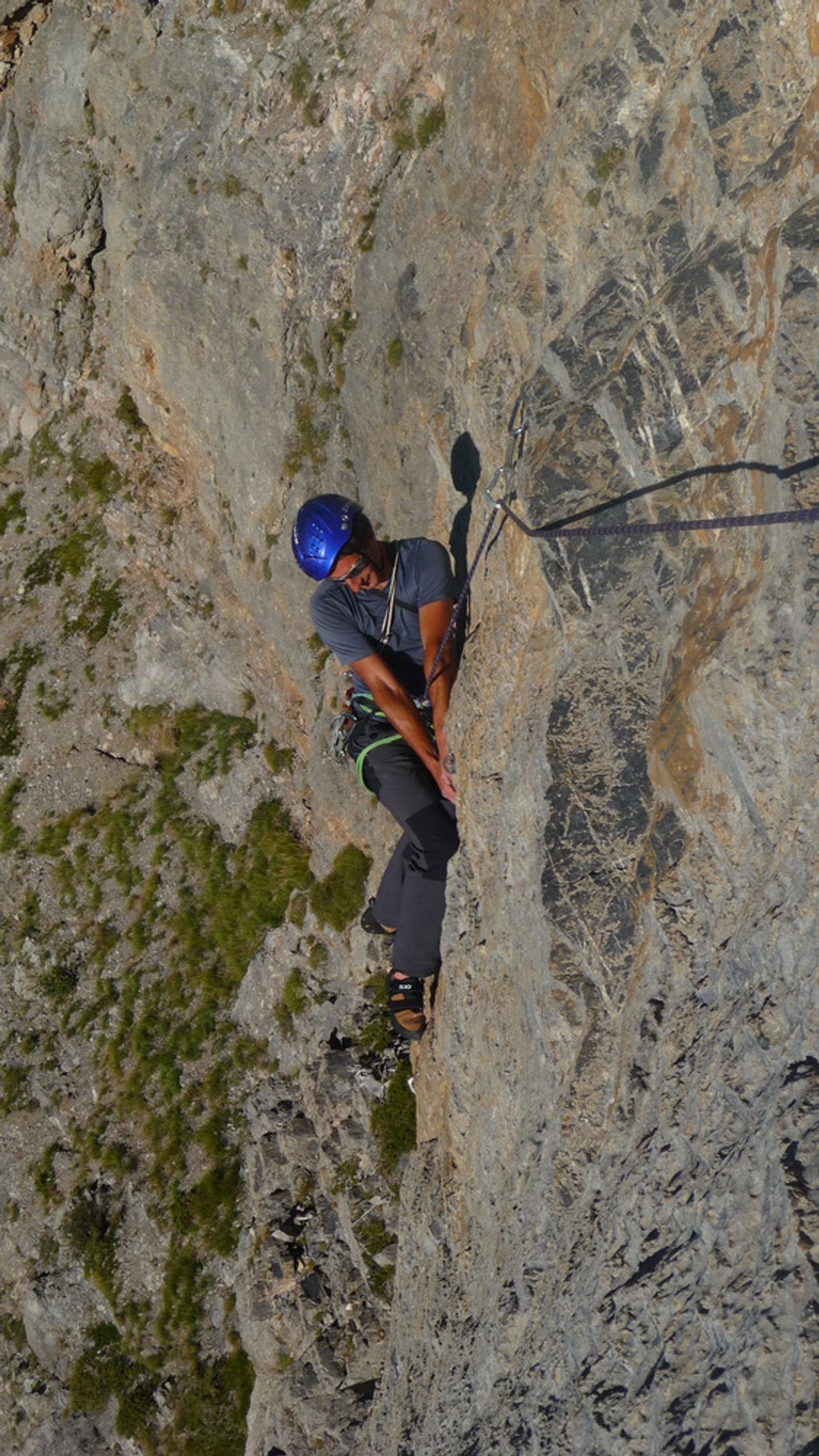 Voie du Pierrot - Seb en finit avec le deuxième 6c