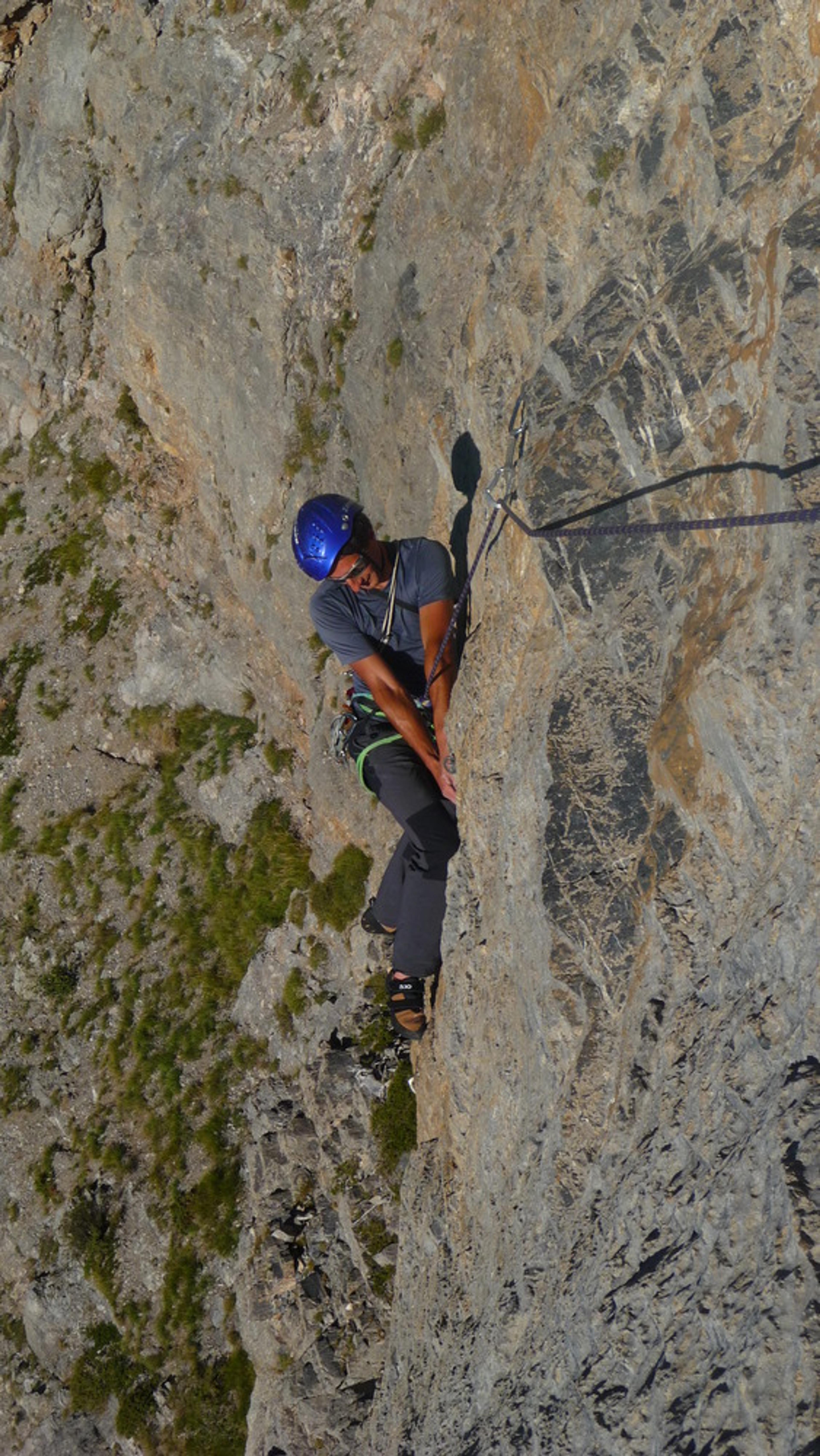 Voie du Pierrot - Seb en finit avec le deuxième 6c