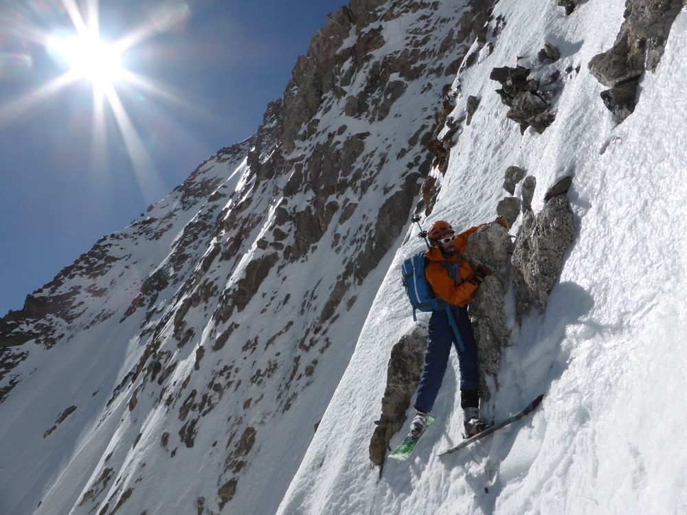 Couloir NE de Tré la Tête