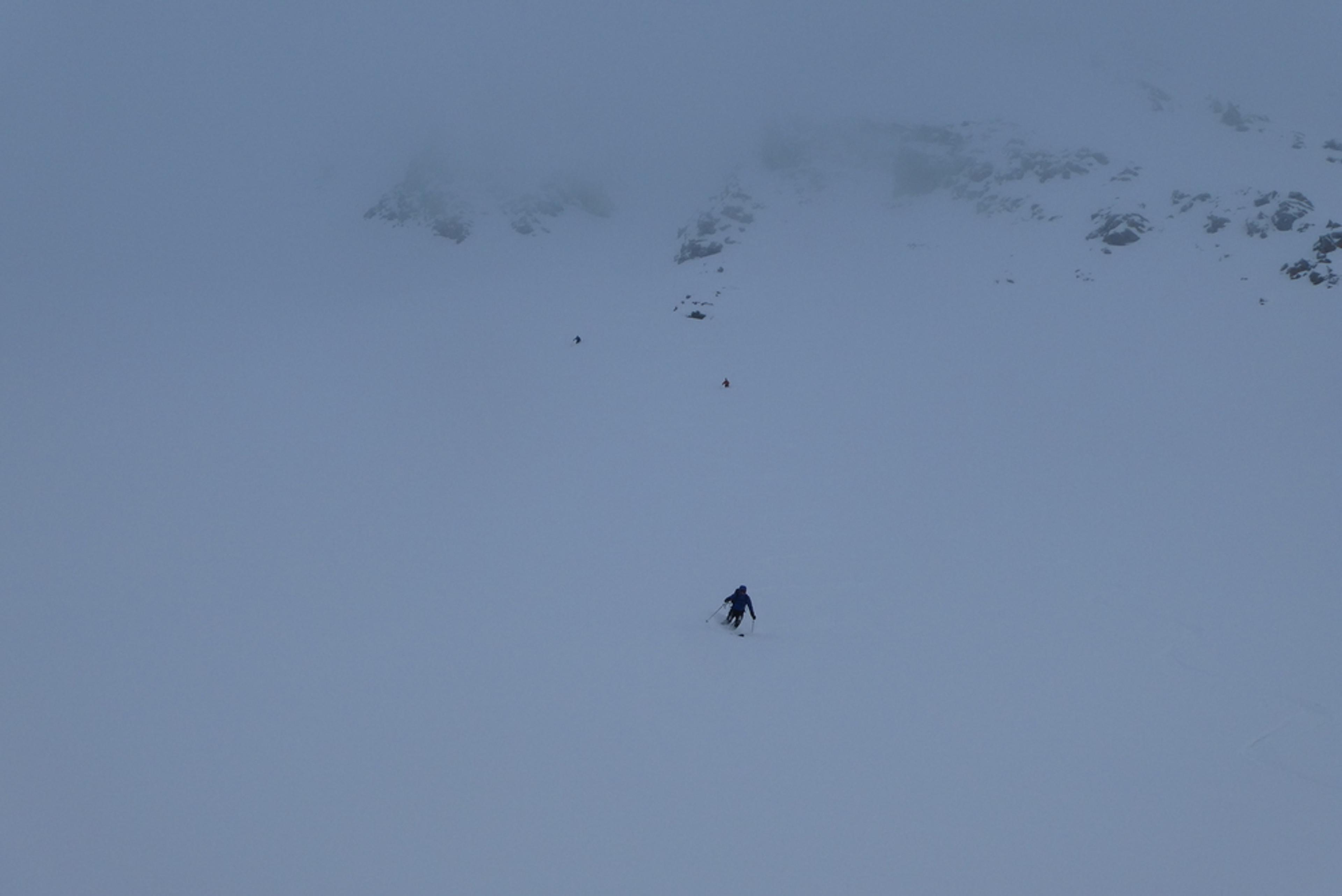 Ski rando - Roche Malotte - Petit fourchon - Champ de poudre