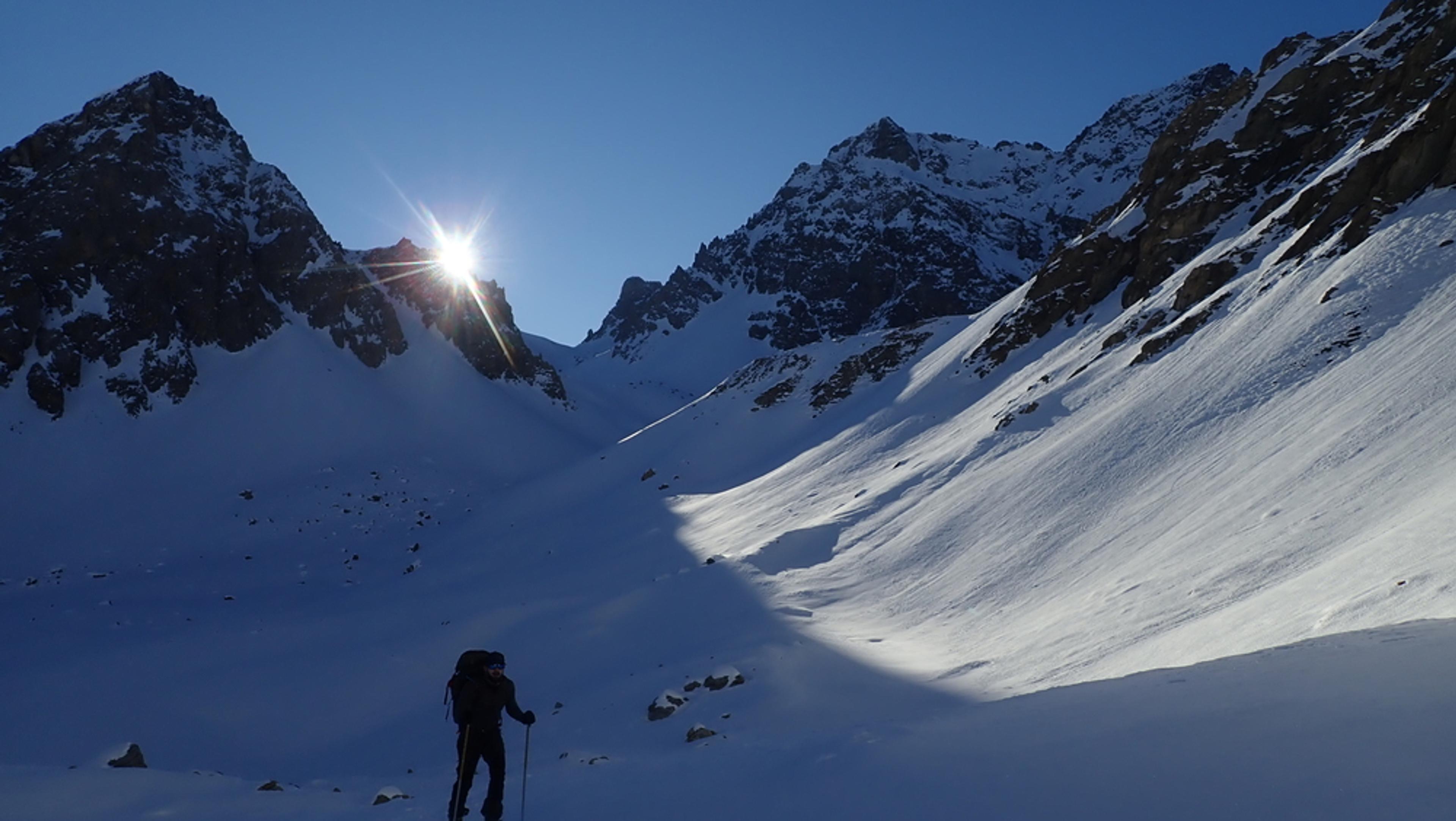 Raid ski – Col de Stroppia – 1,2,3 soleil!