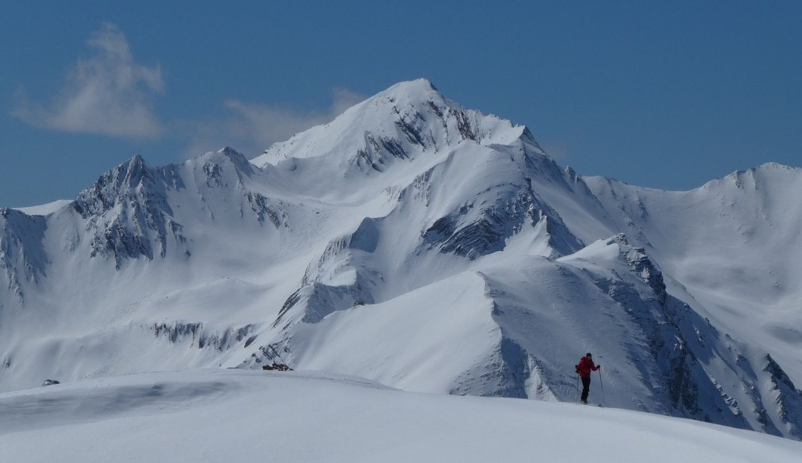 Arrivée au sommet sans nom