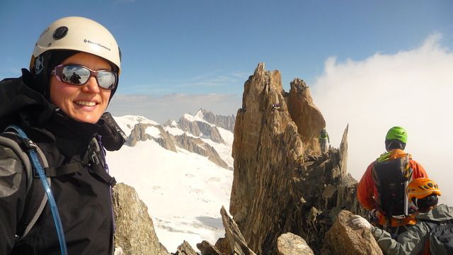 Traversée des Aiguilles d'Entrêves