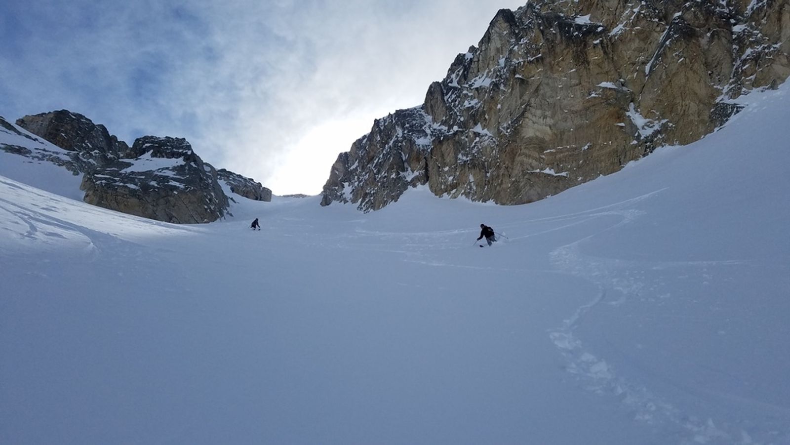 Raid Thabor - Descente de rêve - Couloir