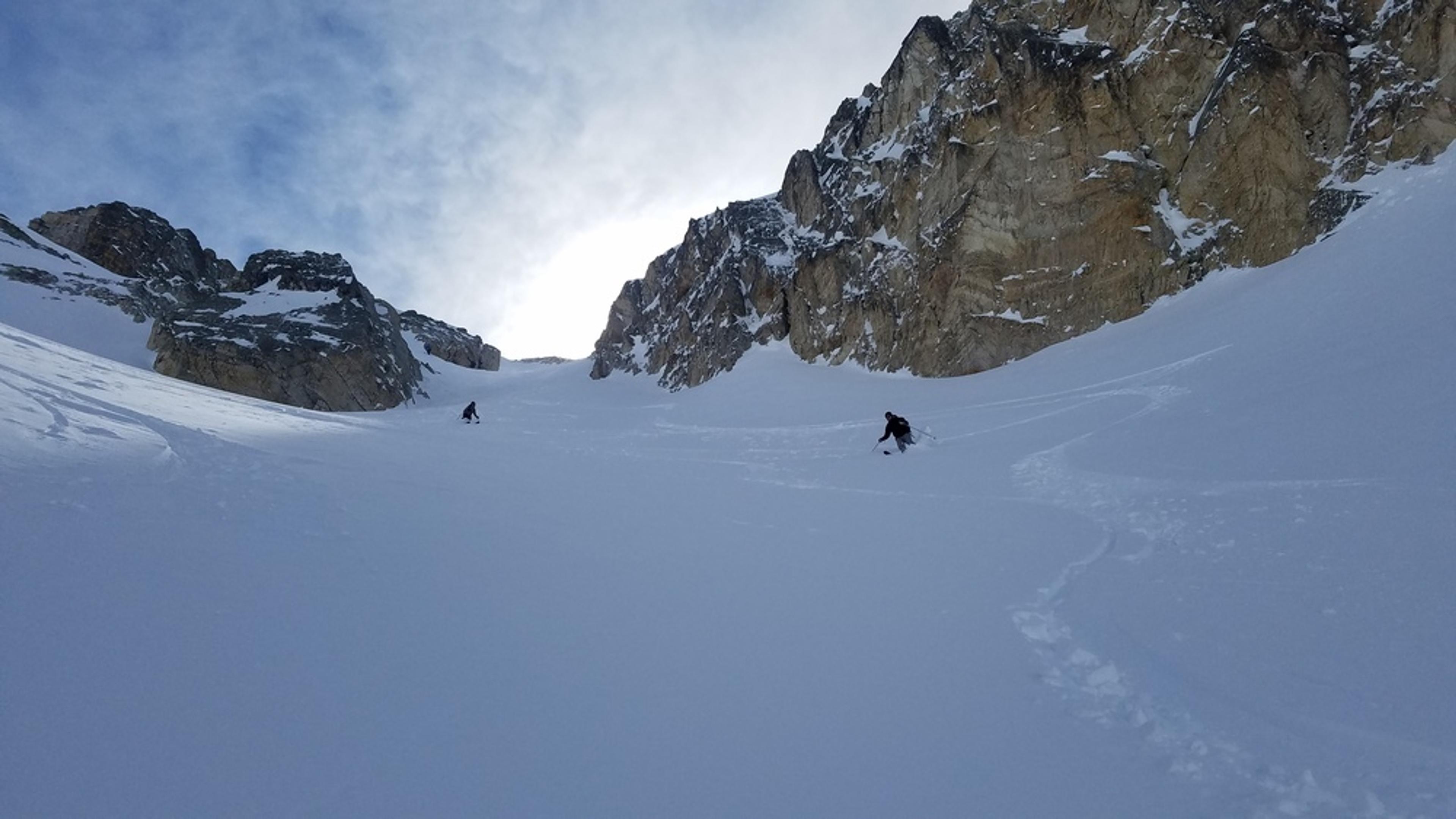 Raid Thabor - Descente de rêve - Couloir