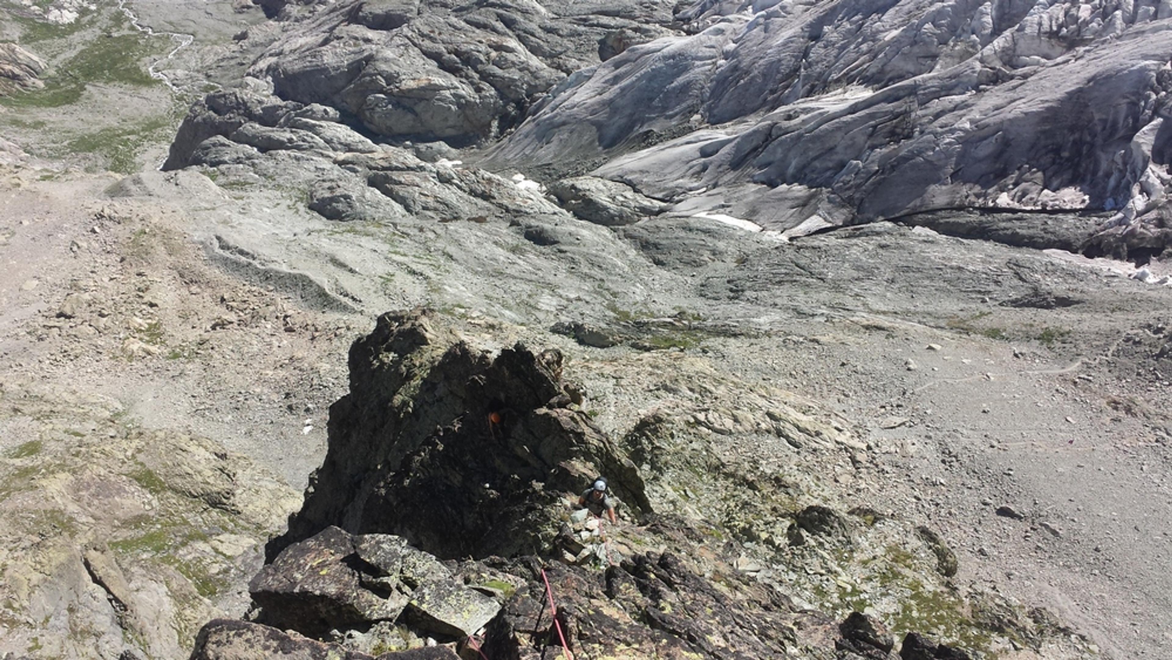 Pointe Estienne - PDB - De la belle escalade pour s'y remettre en douceur