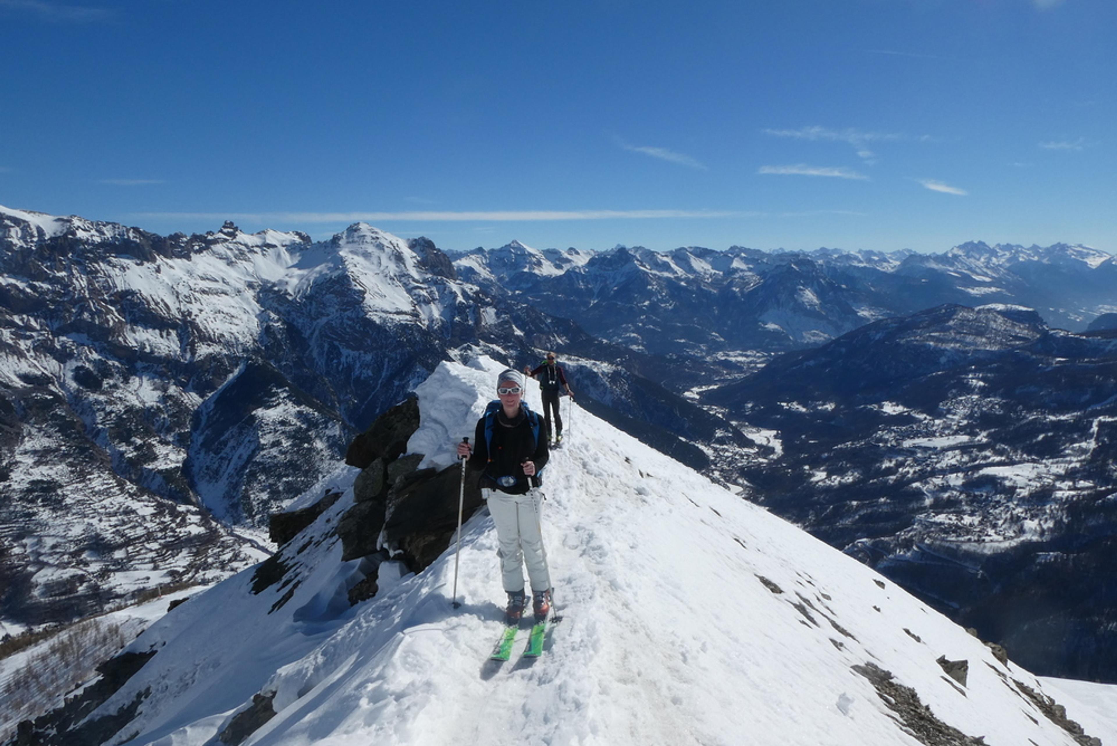 Découverte ski de rando - La Blanche - Les deux
