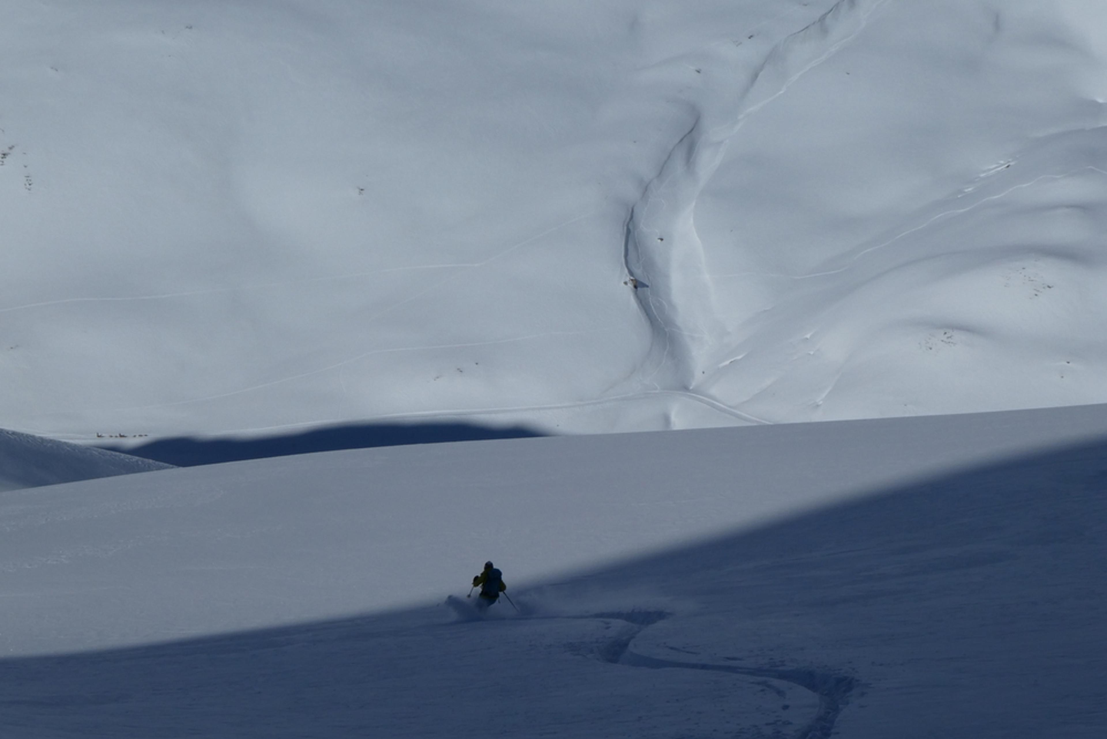 Couloirs - Sagnes Longues - Anais en finit avec le couloir