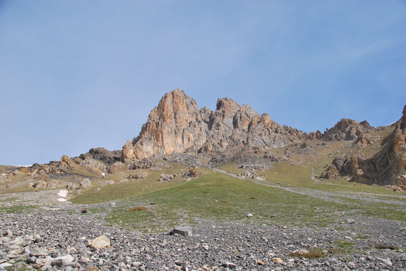 Arête Sud Tête de Gaulent - L'arête