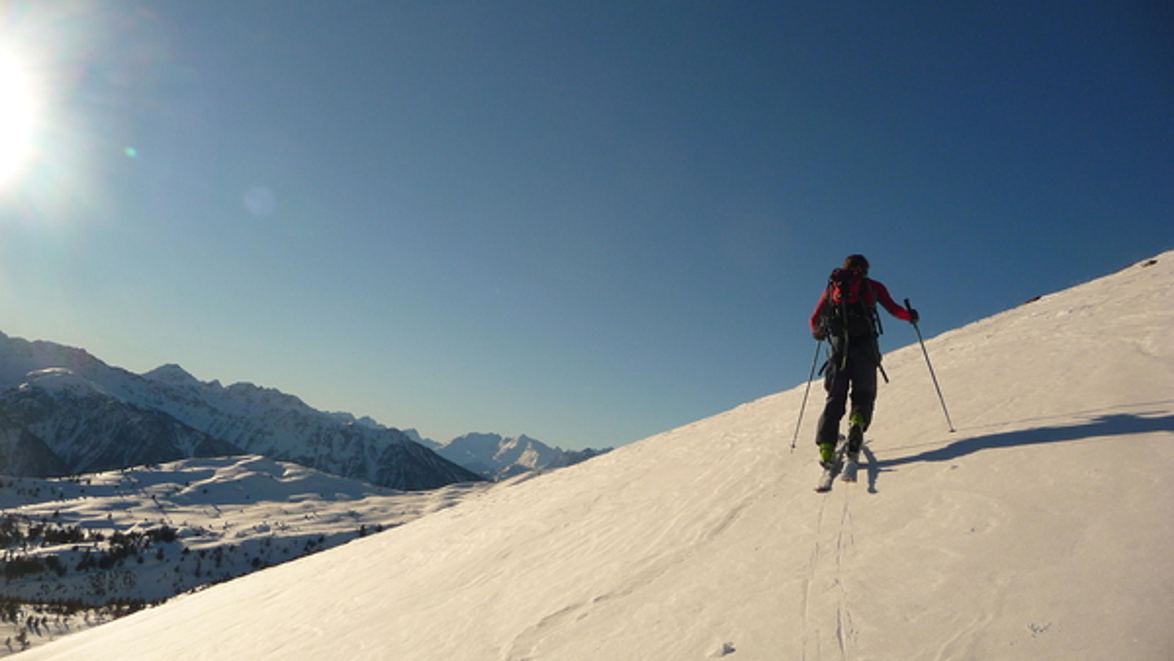 Ski - Chenaillet - Dans le blue