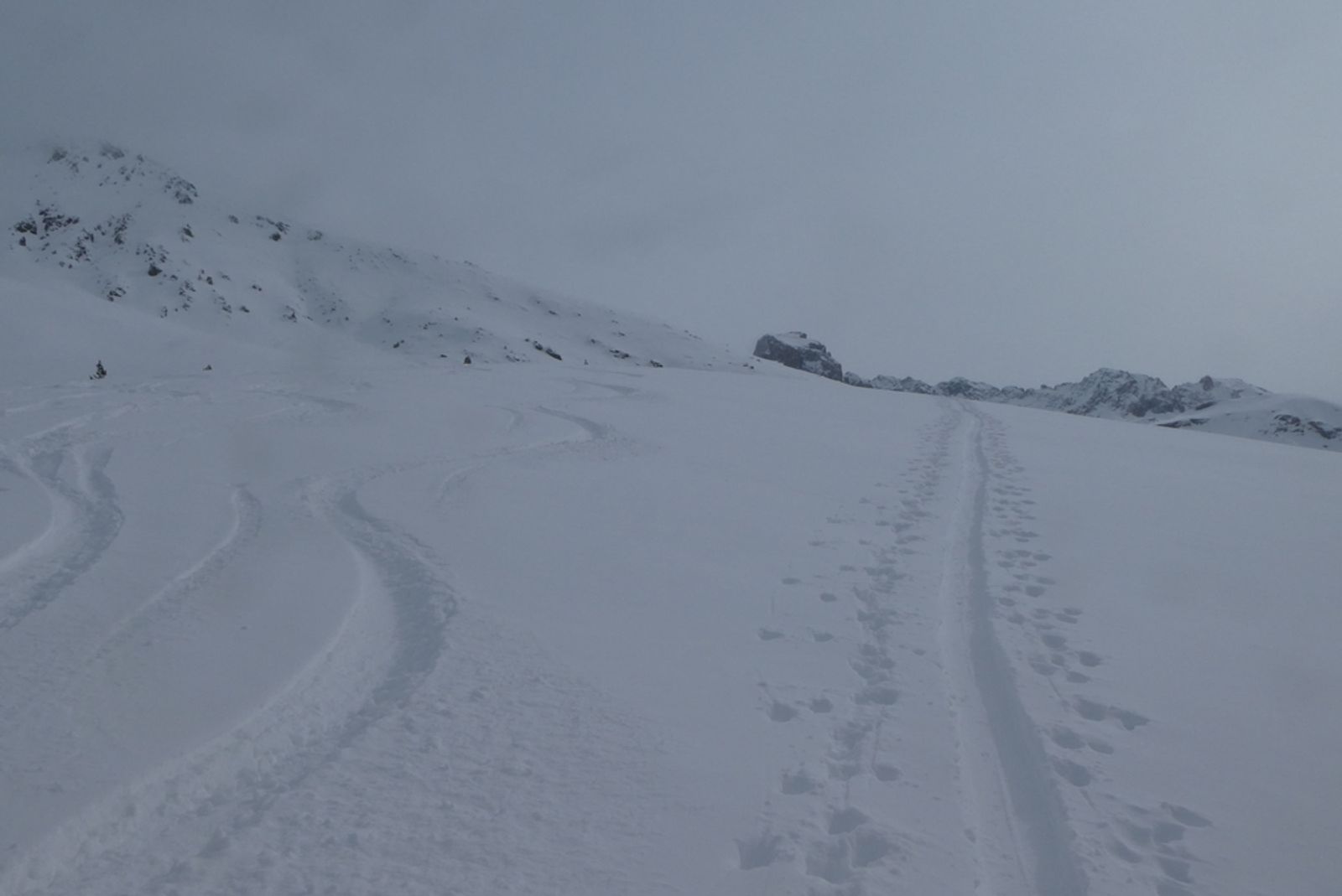 Ski randonnée Ubaye Fouillouse - La Sauvagea - Traces