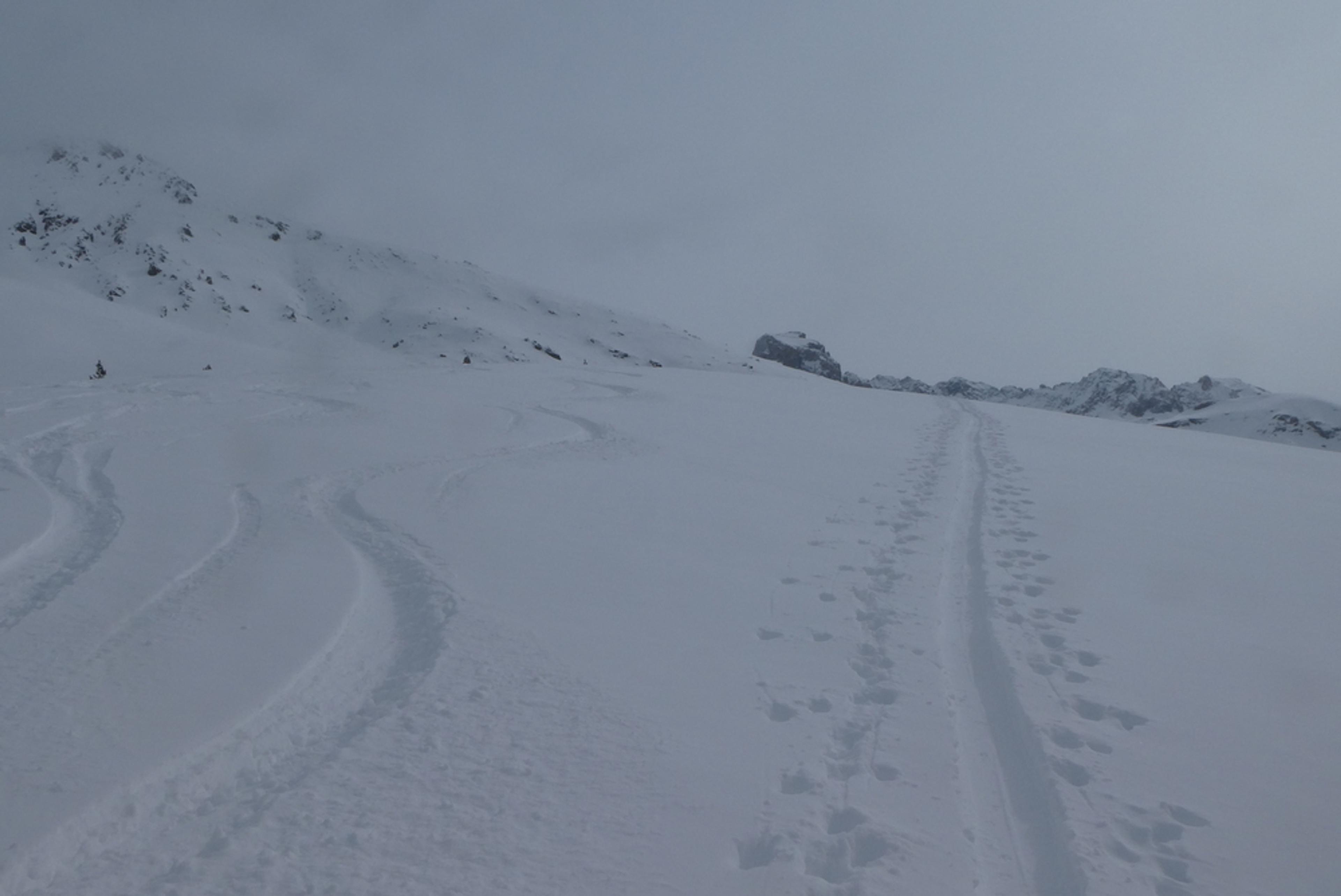 Ski randonnée Ubaye Fouillouse - La Sauvagea - Traces