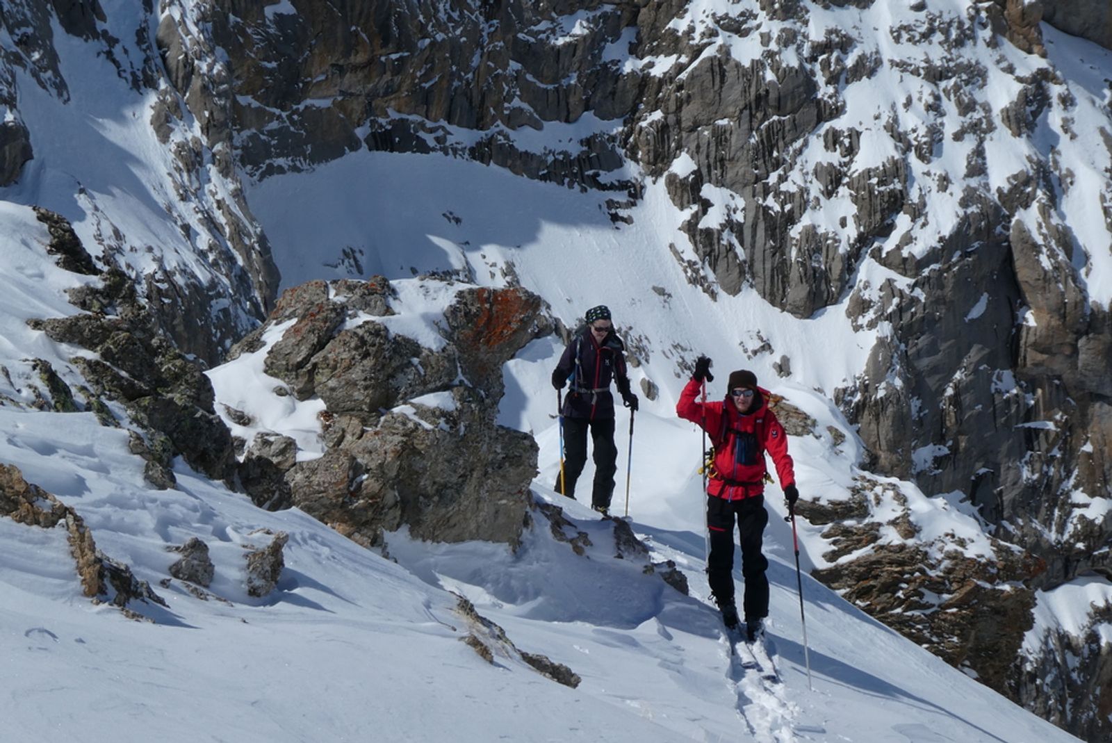 Non loin du sommet sans nom à Fouillouse