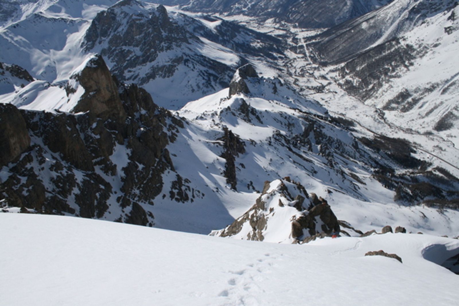 Tête Colombe - A la sortie du couloir