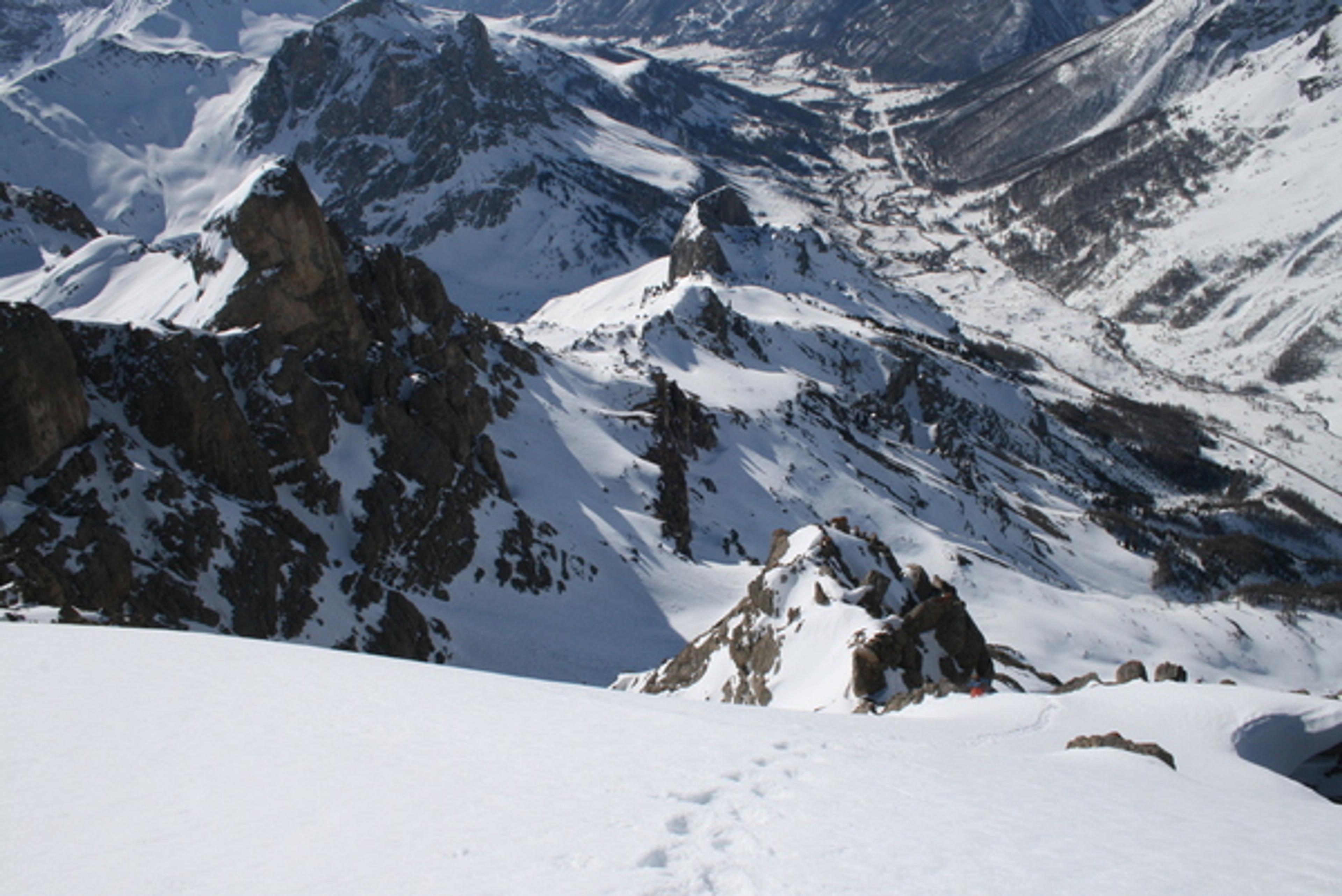 Tête Colombe - A la sortie du couloir