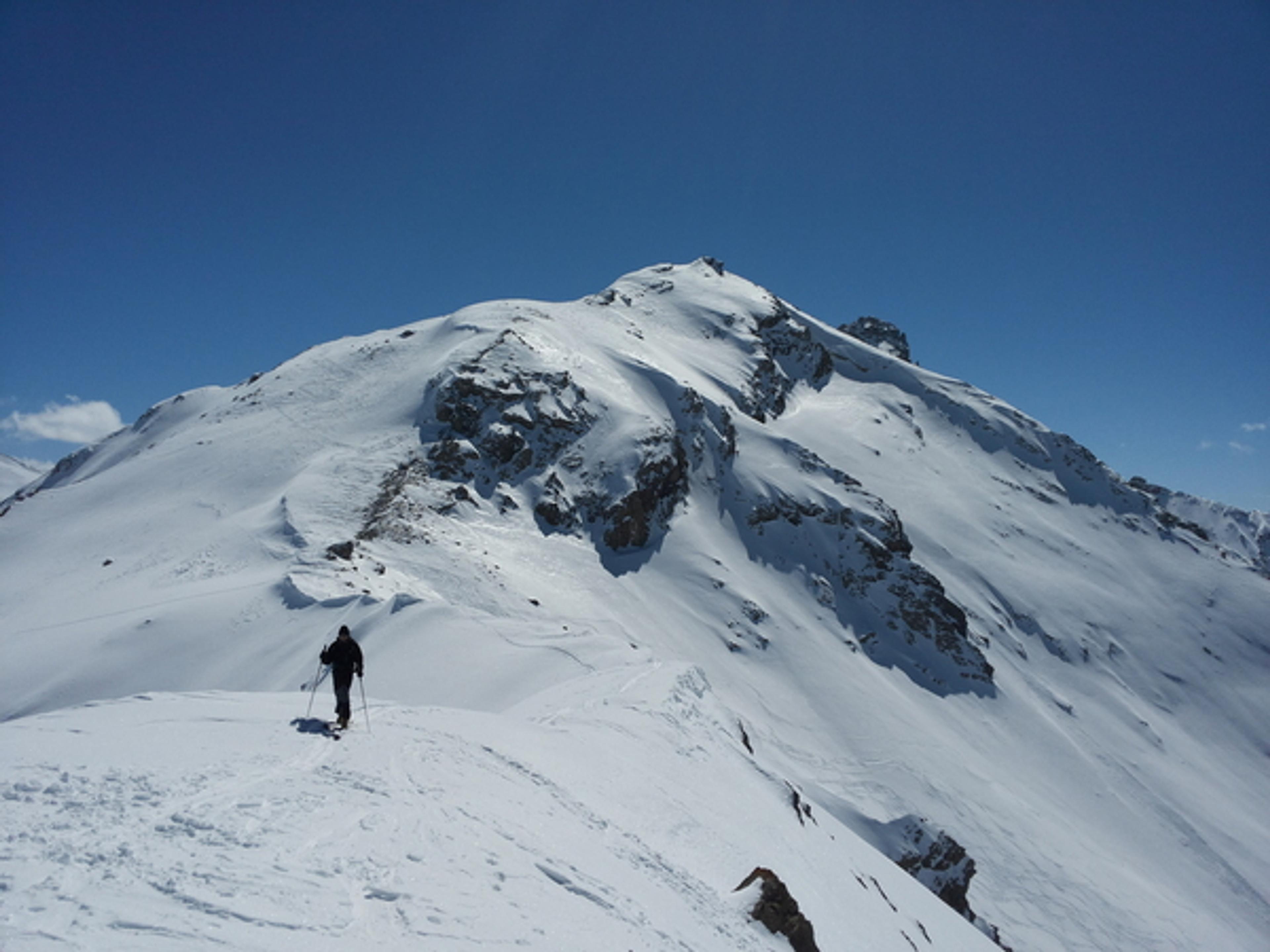 Sur l'arête de Chaudemaison
