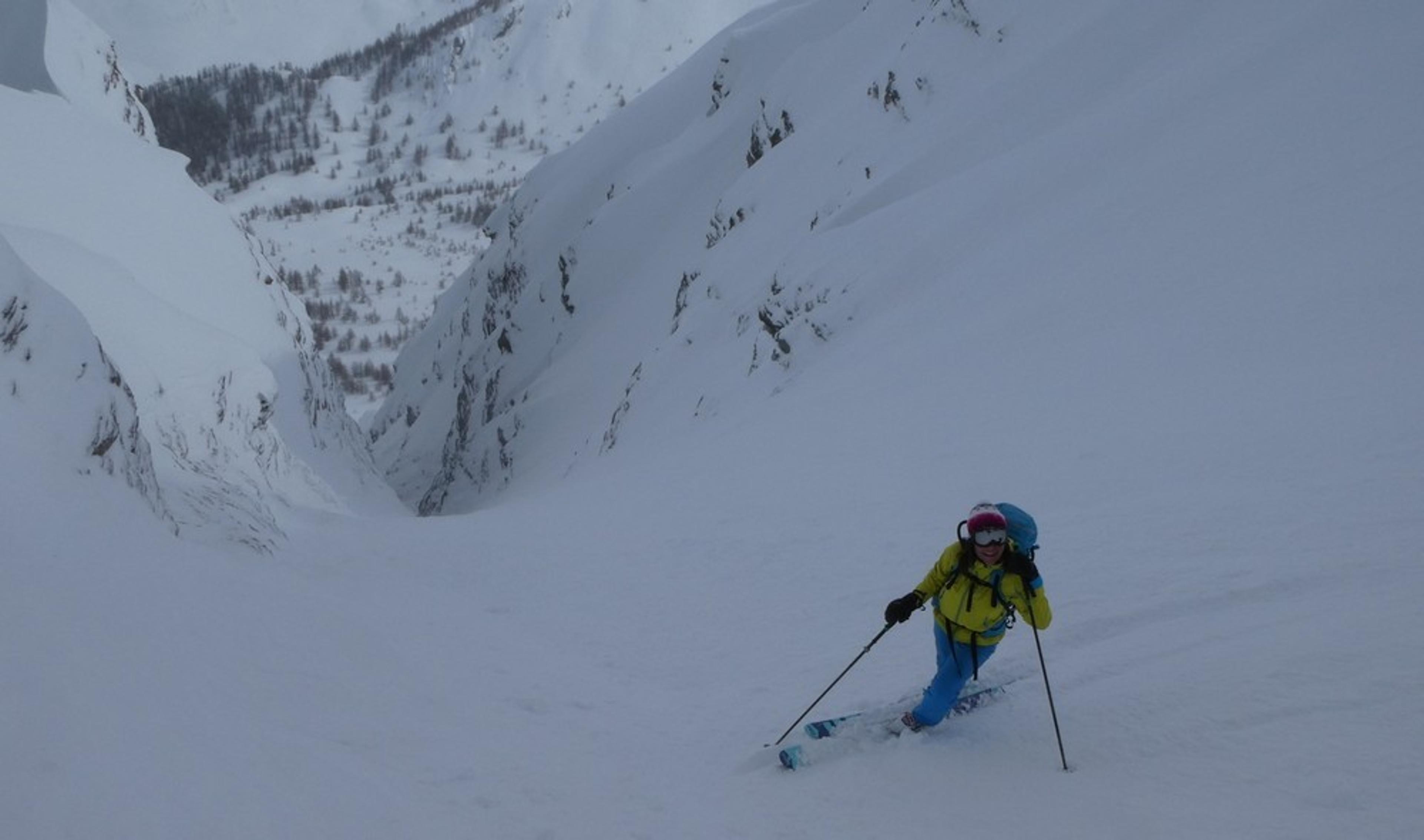 Couloir Pente raide - Baionnette - Anais