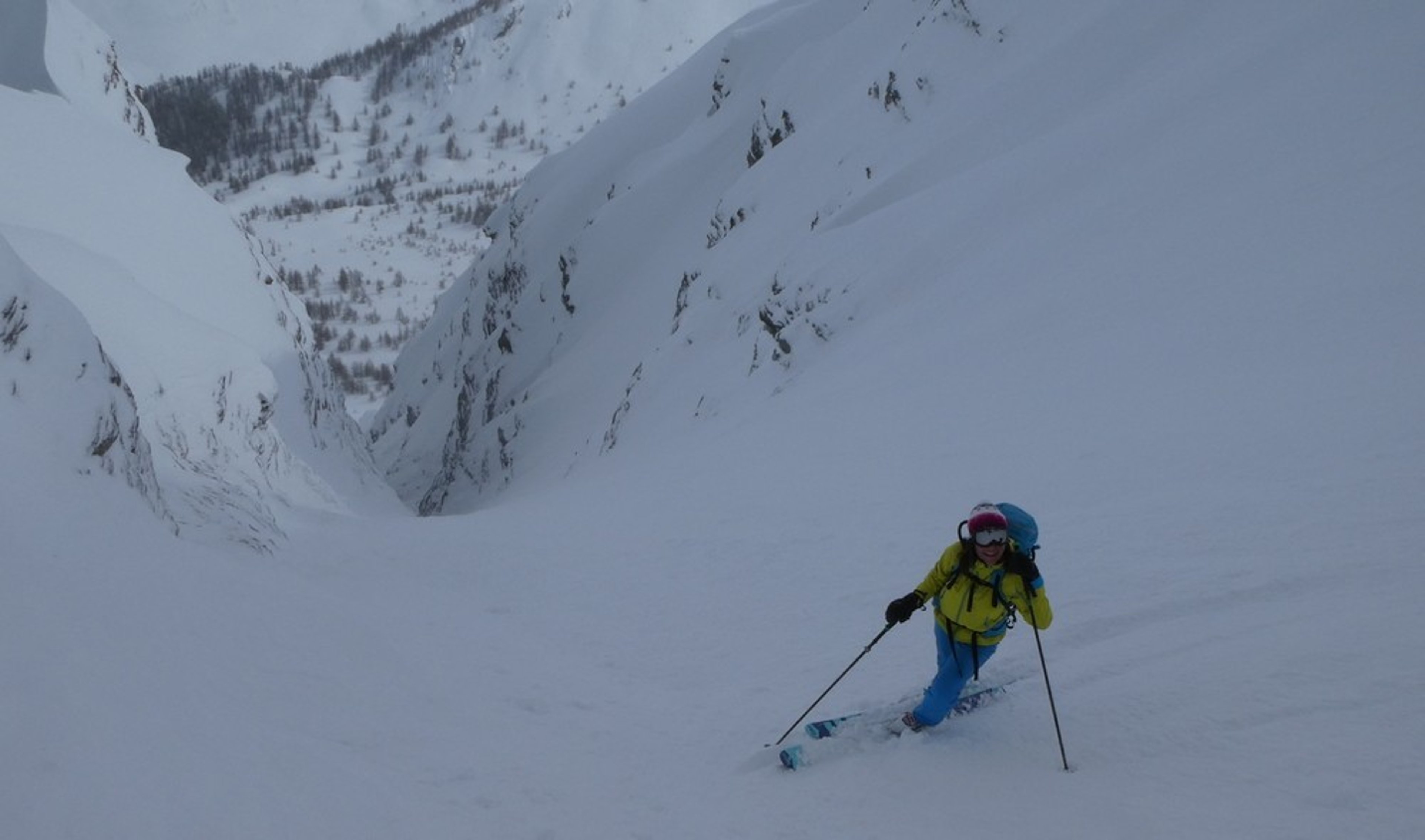 Couloir Pente raide - Baionnette - Anais