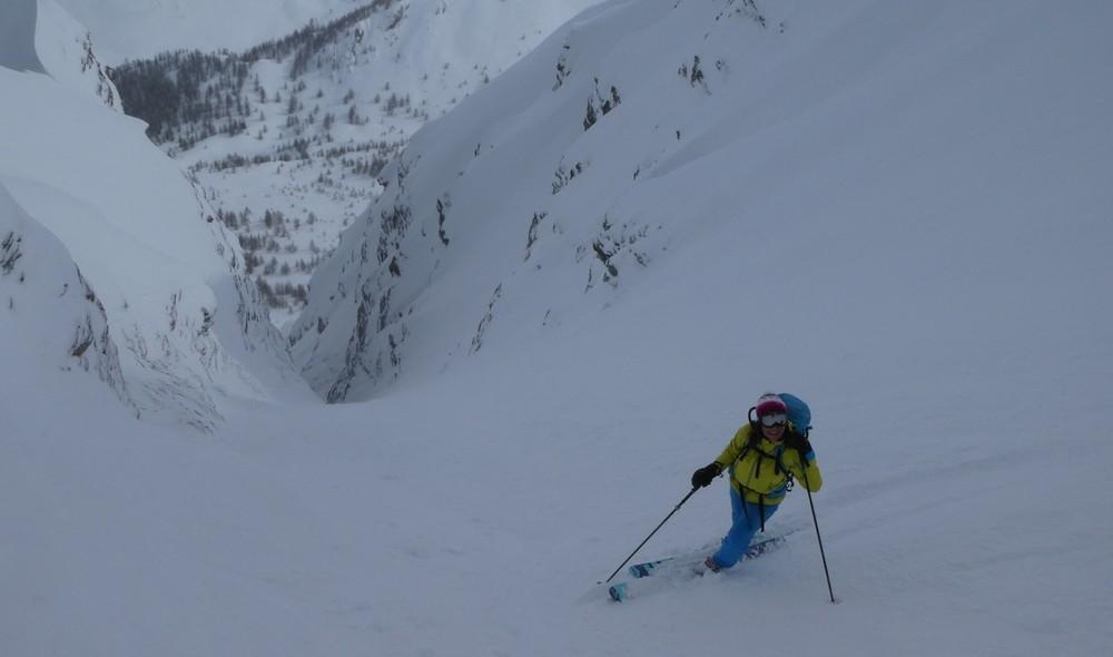 Couloir Pente raide - Baionnette - Anais