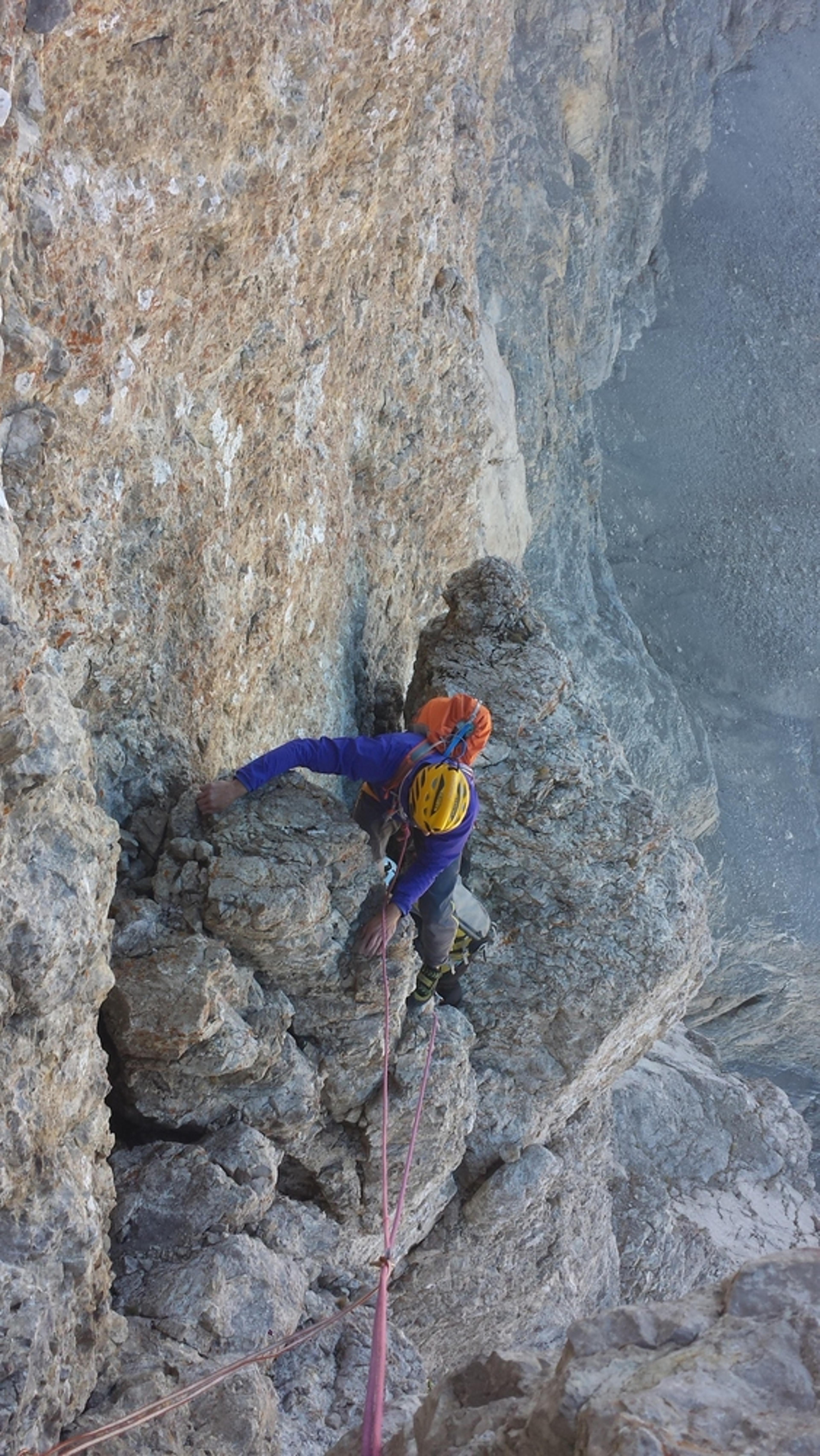 Pic de Bure - Desmaison - Dans un 5c
