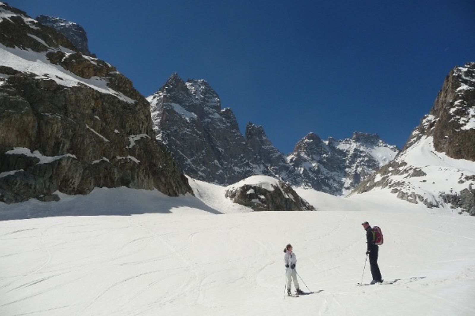 Ski Glacier noir - On a connu pire!