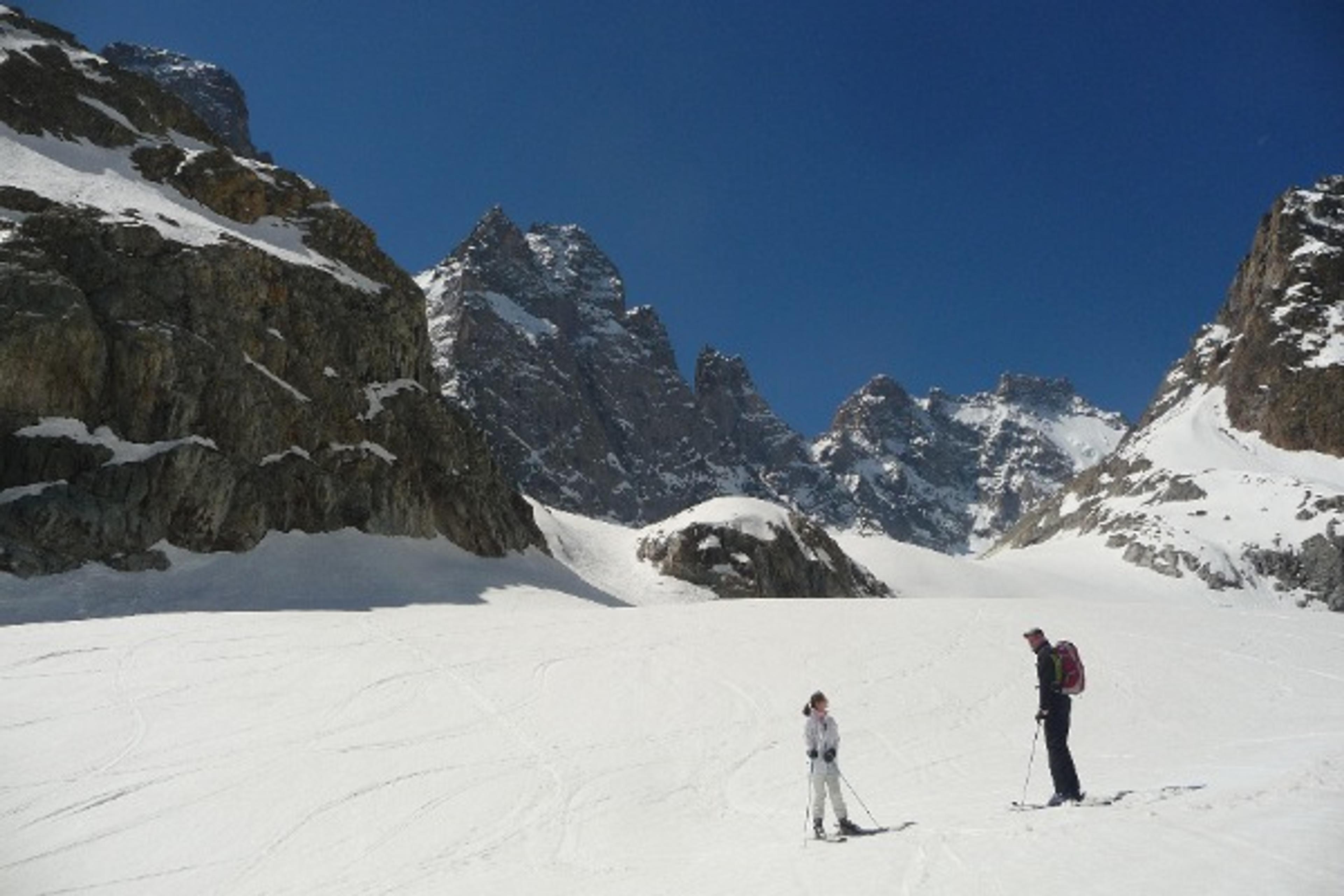 Ski Glacier noir - On a connu pire!